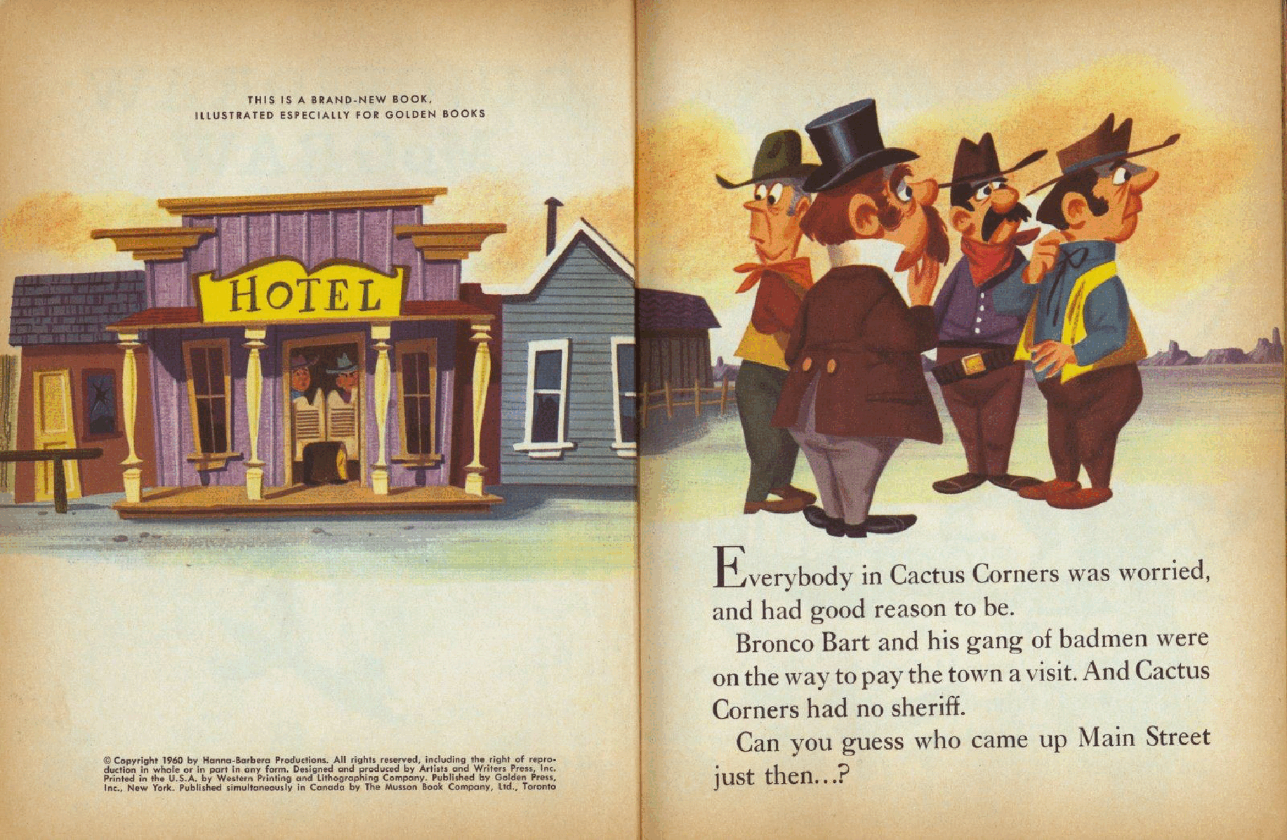 Little Golden Book #0398 - Quick Draw McGraw .pdf,第3页预览