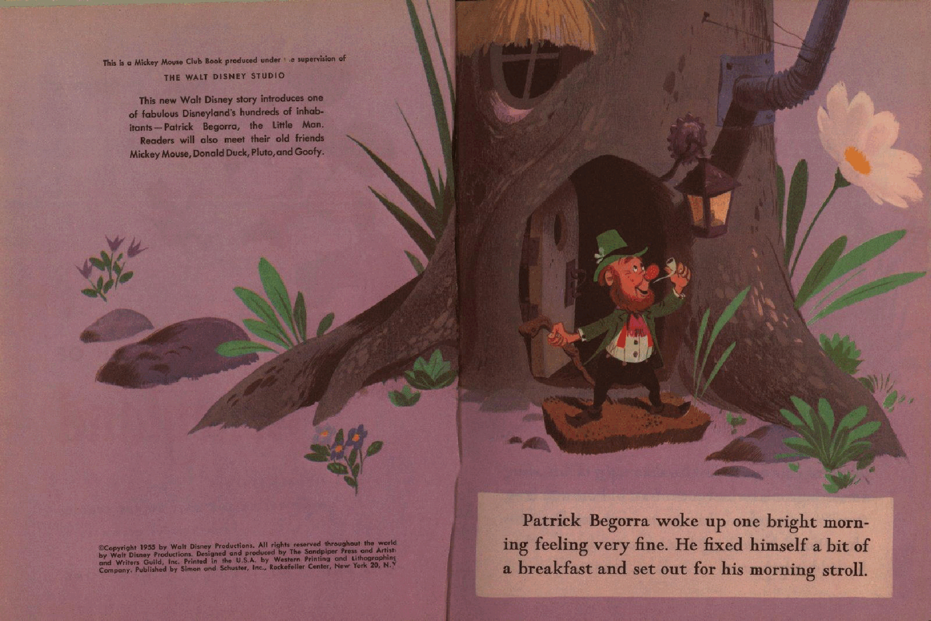 英文绘本:Walt Disney's Little Man of Disneyland (1955) (A Mickey Mouse Club Book) (goldengems).pdf,第3页预览