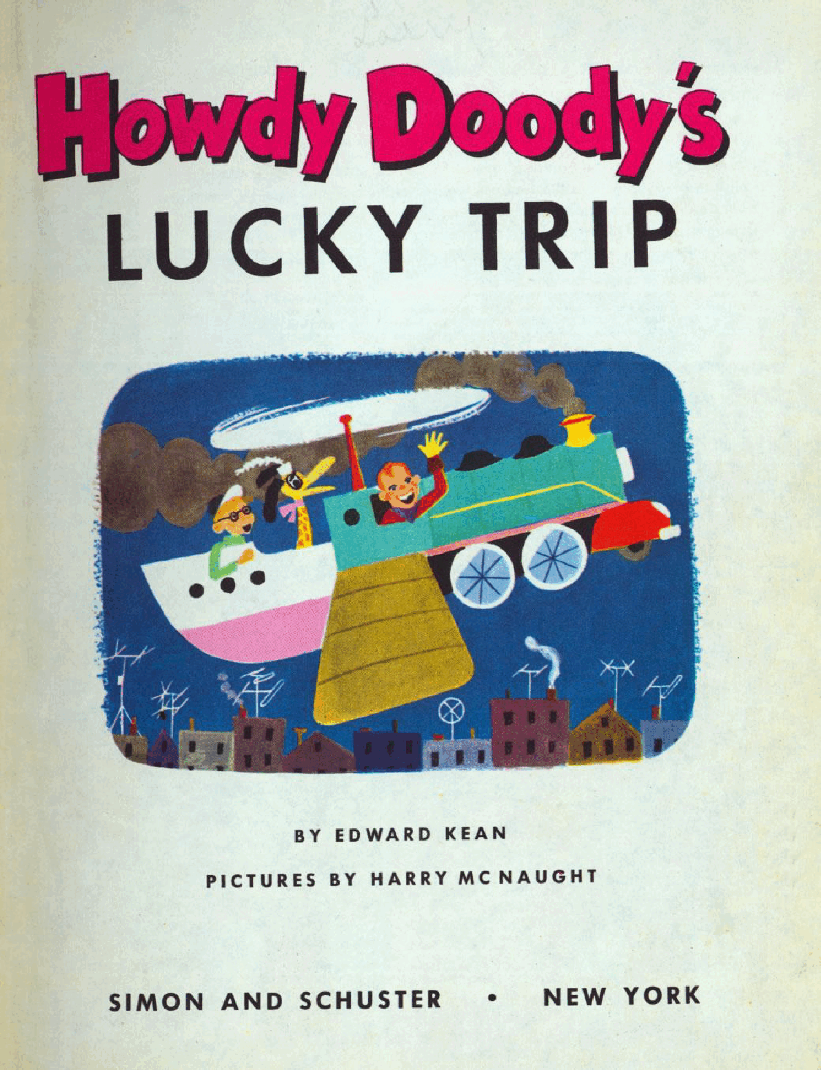 Little Golden Book 0171 - Howdy Doody's Lucky Trip .pdf,第2页预览