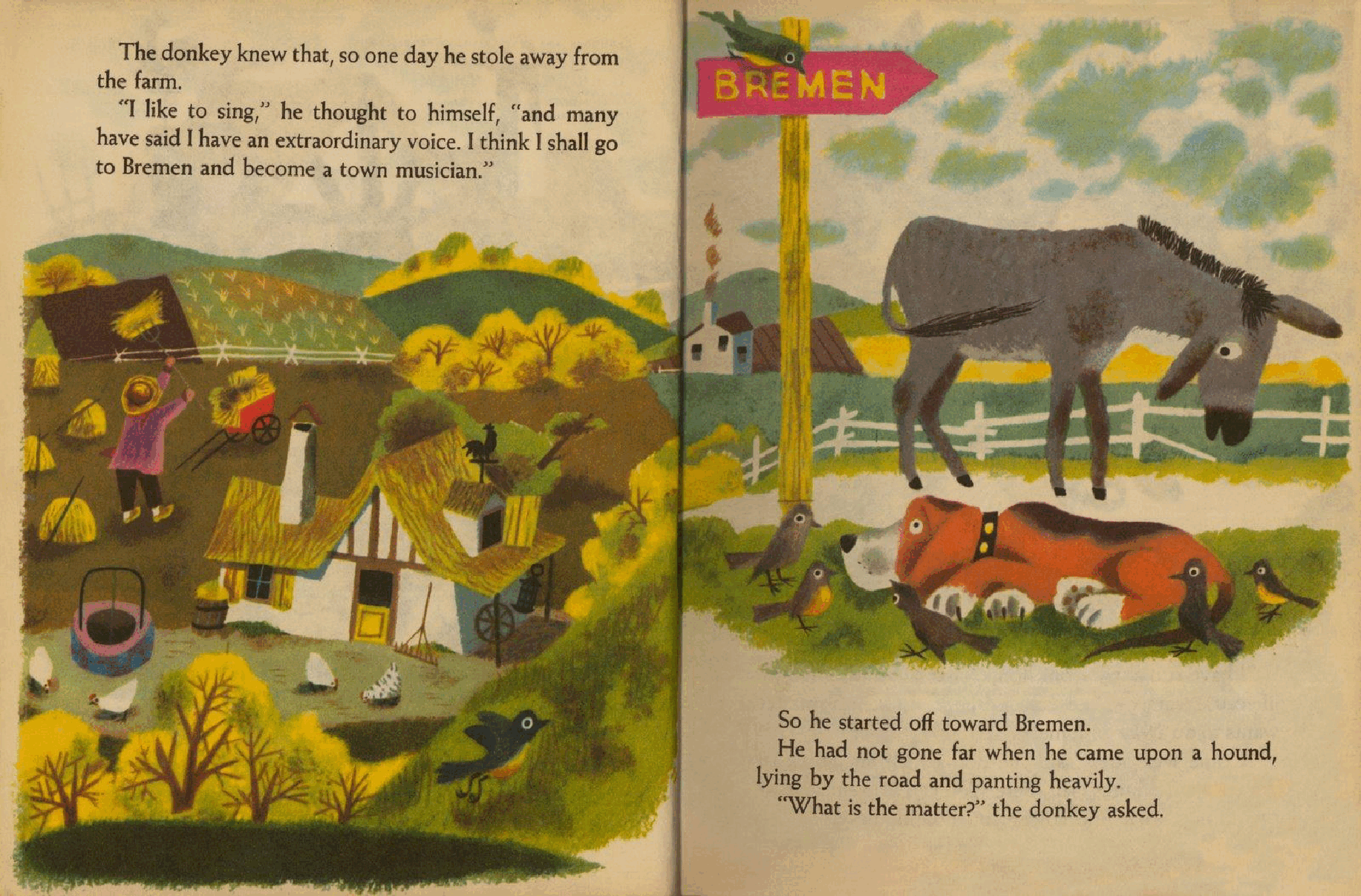 Little Golden Book 0189 - The Musicians of Bremen.pdf,第4页预览