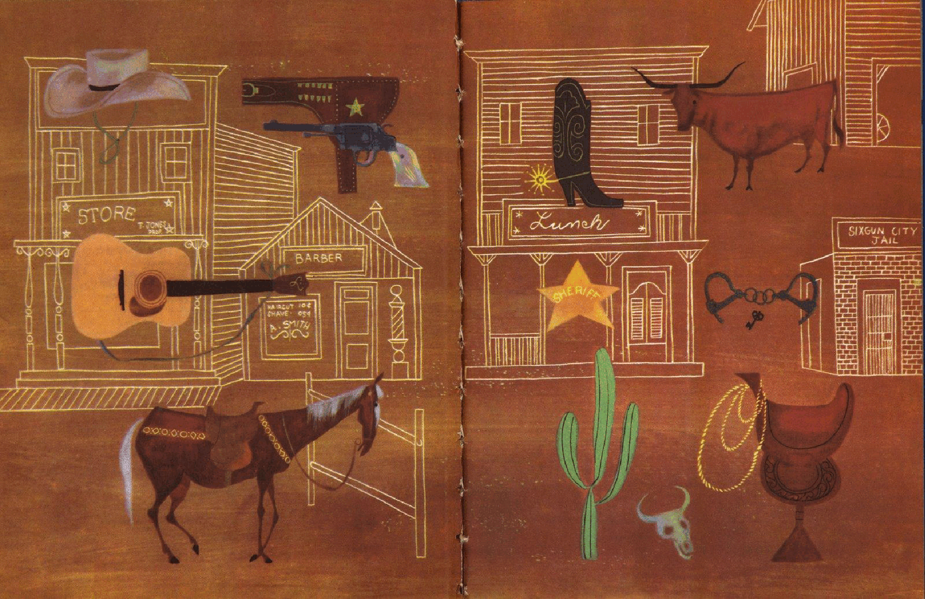 Jolly Book #0223 - Cowboy Jack the Sheriff (1953) (Freckled Derelict).pdf,第2页预览