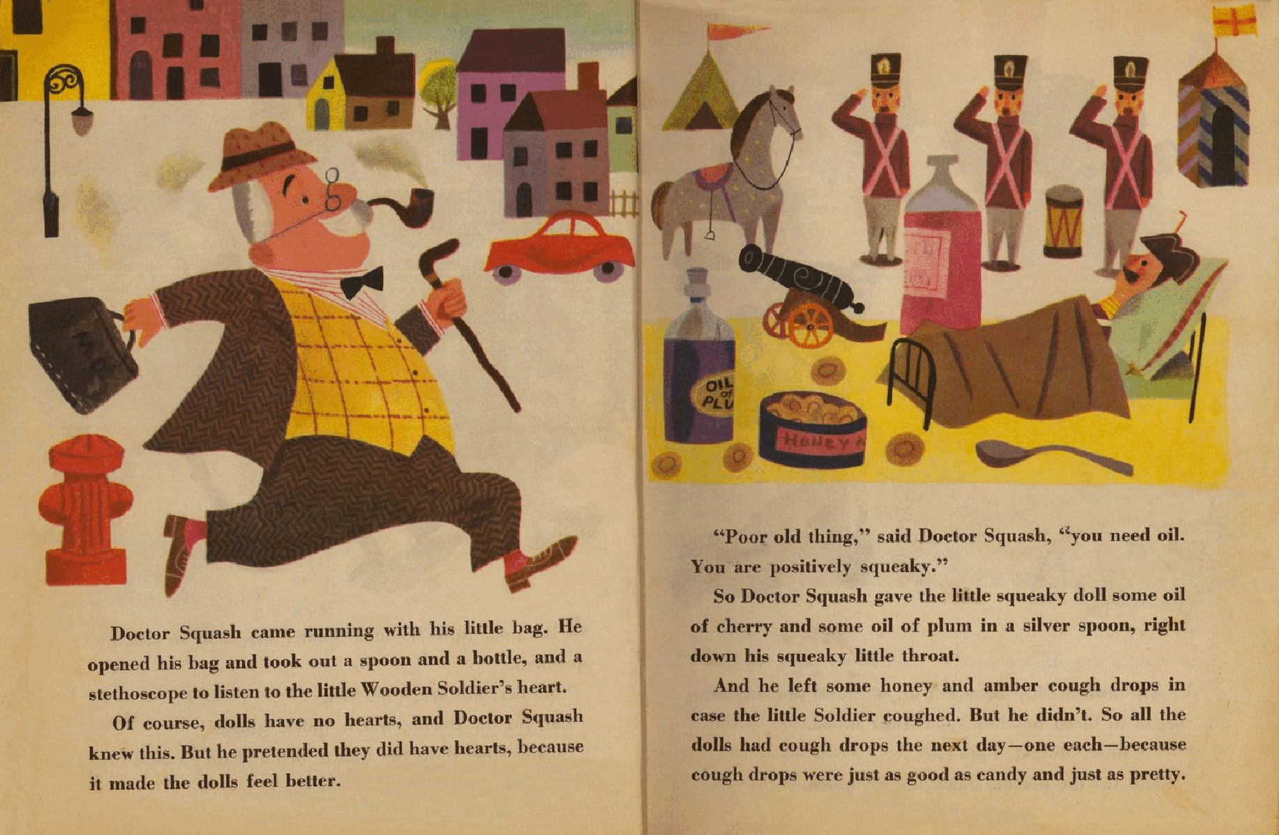 Little Golden Book 0157 - Doctor Squash The Doll Doctor.pdf，第4页预览