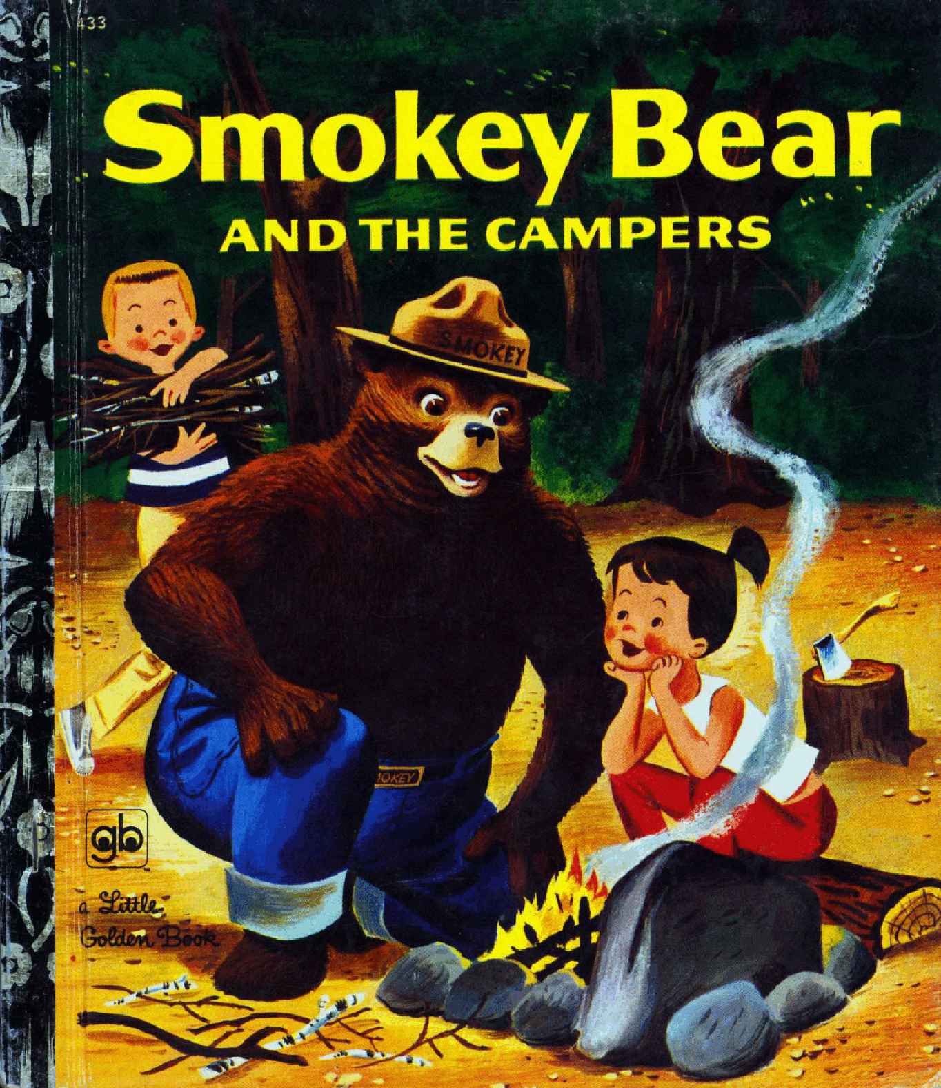 Little Golden Book 0433 - Smokey Bear and the Campers.pdf,第1页预览