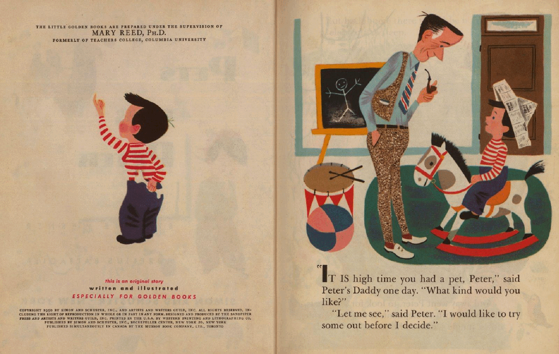 Little Golden Book 0082 - Pets For Peter.pdf,第3页预览