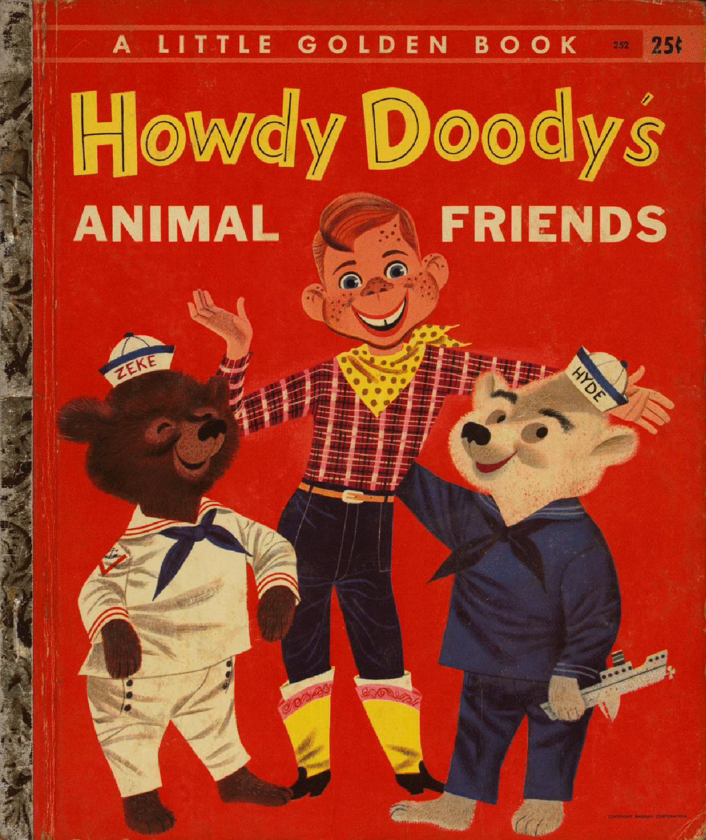 Little Golden Book 0252 - Howdy Doody's Animal Friends.pdf,第1页预览