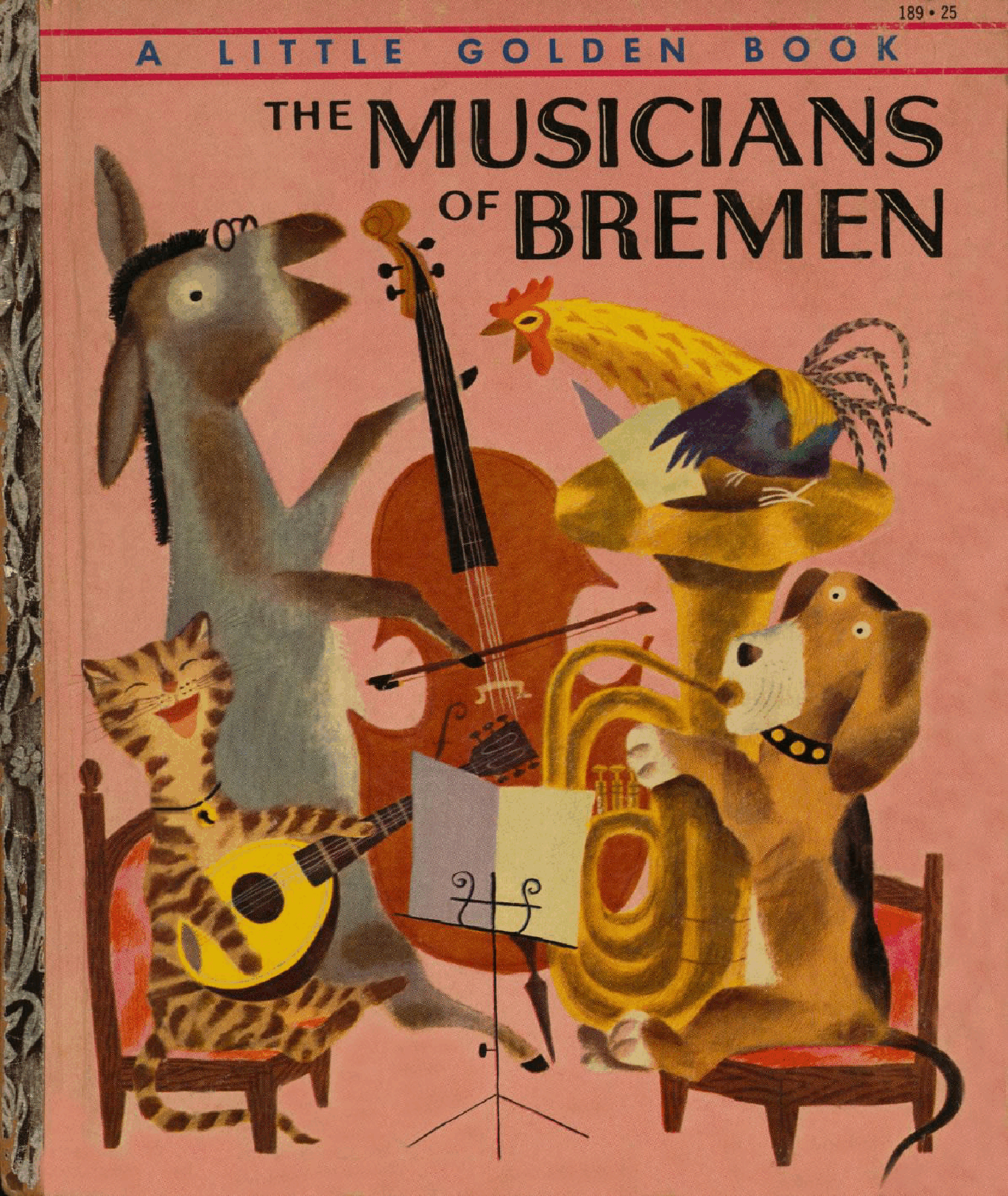 Little Golden Book 0189 - The Musicians of Bremen.pdf,第1页预览