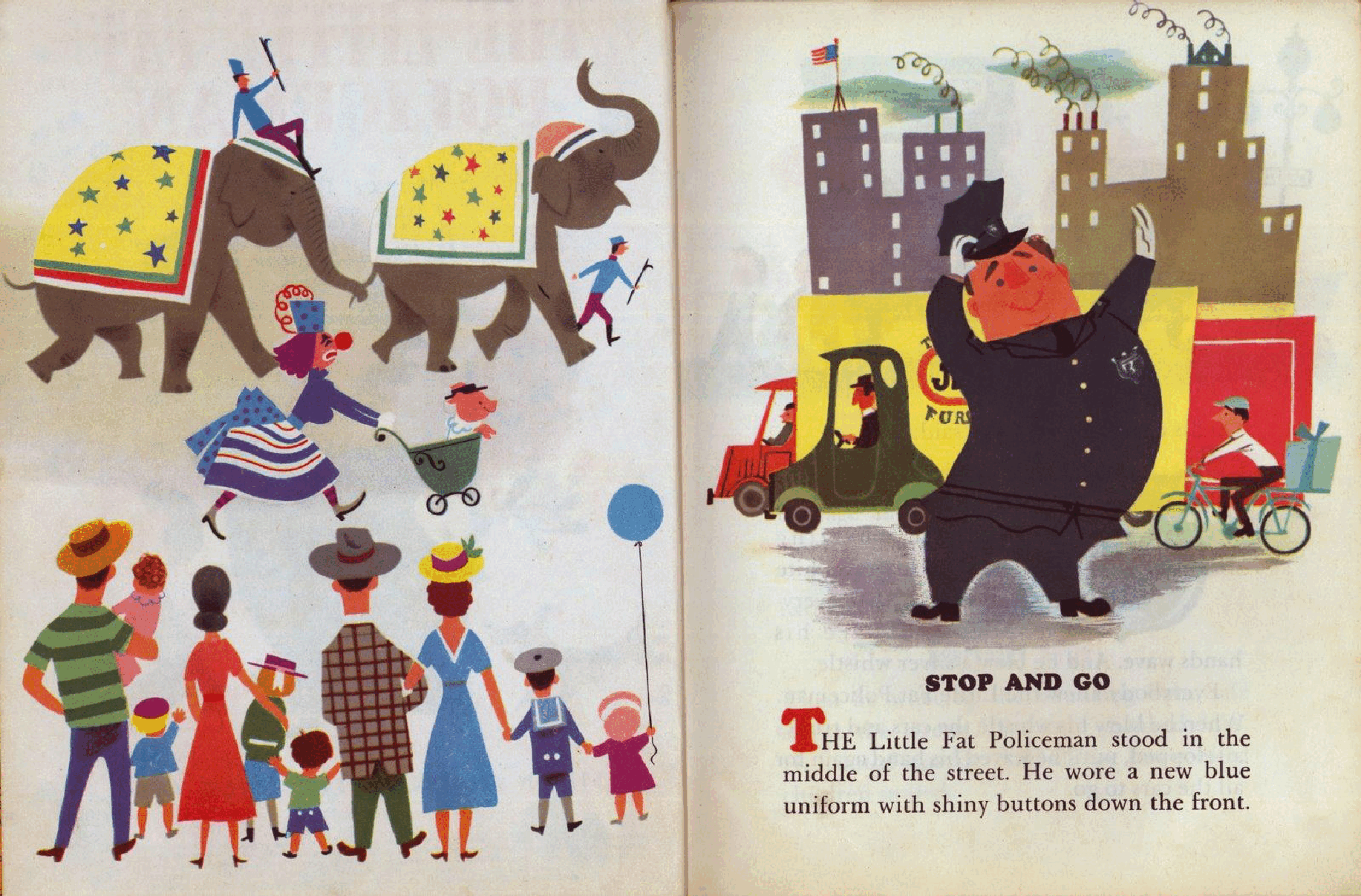 Little Golden Book #0091 - The Little Fat Policeman.pdf,第3页预览