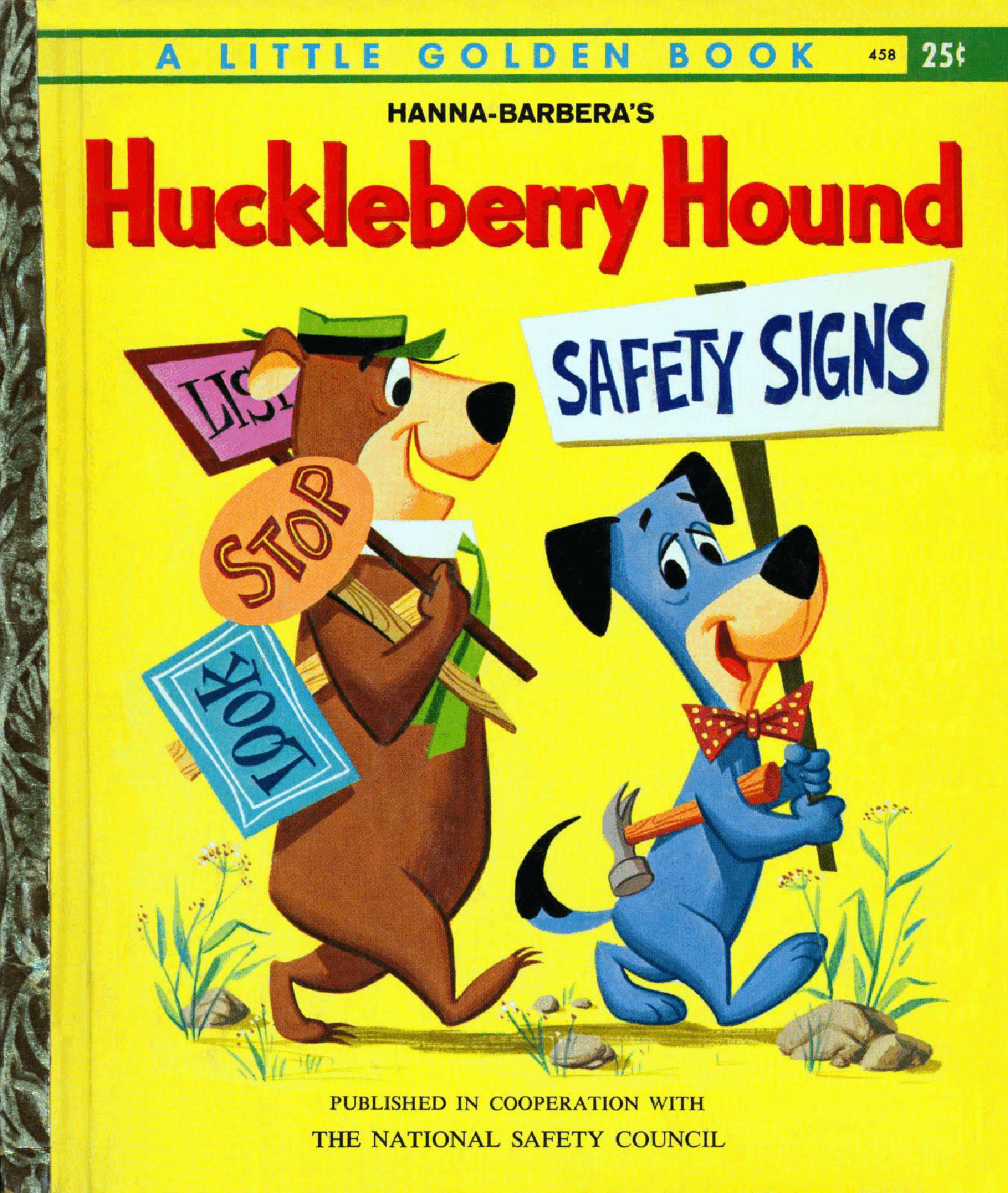 Huckleberry Hound - Safety Signs .pdf，第1页预览