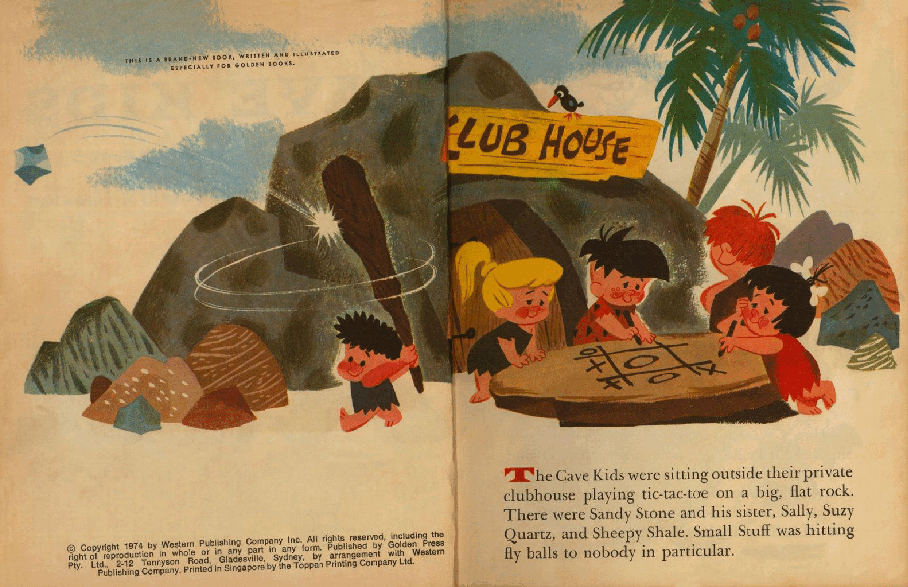 Little Golden Book #0292 - Hanna-Barbera Cave Kids.pdf,第3页预览