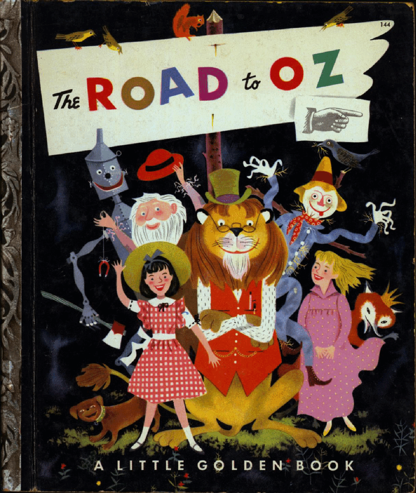 Little Golden Book #0144 - The Road to Oz.pdf，第1页预览