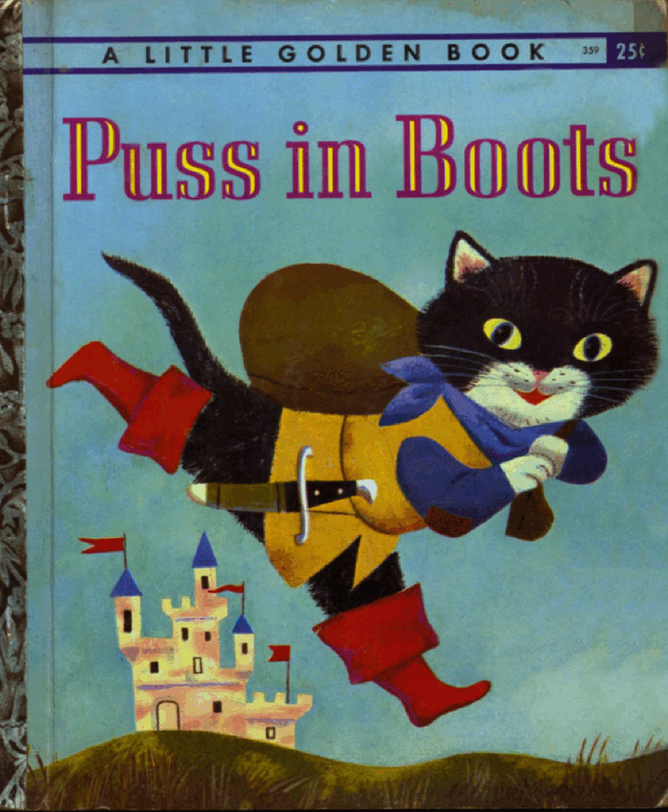 Little Golden Book #0359 - Puss in Boots.pdf,第1页预览