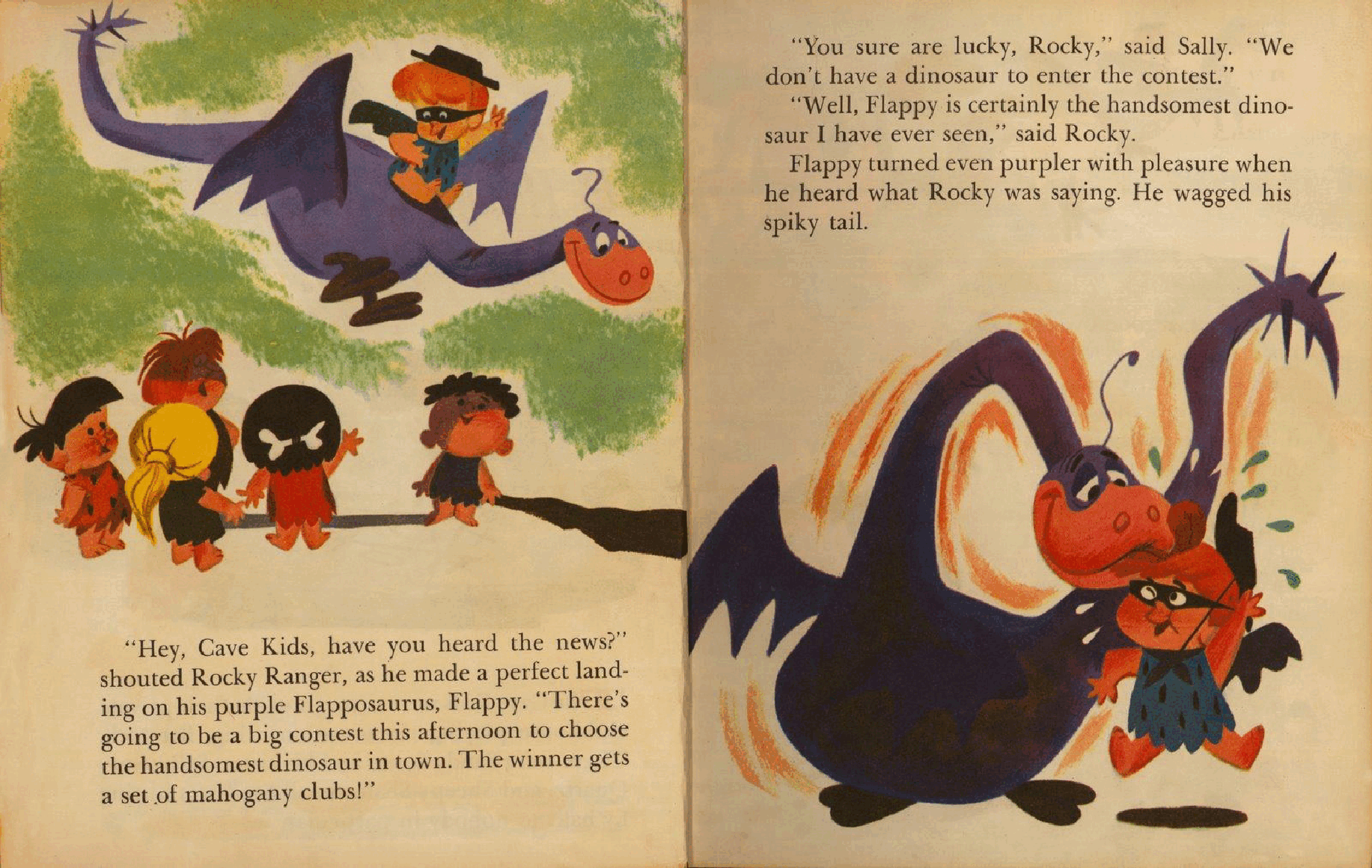 Little Golden Book #0292 - Hanna-Barbera Cave Kids.pdf,第4页预览