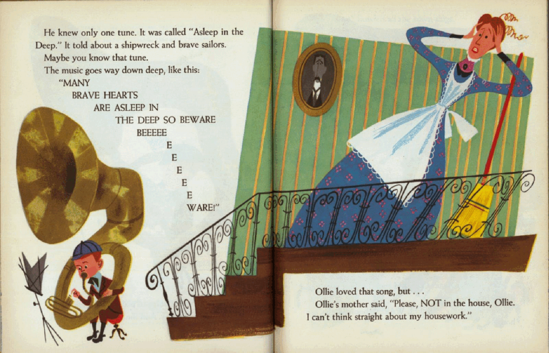 Little Golden Book #0100 - Little Boy With a Big Horn .pdf,第4页预览