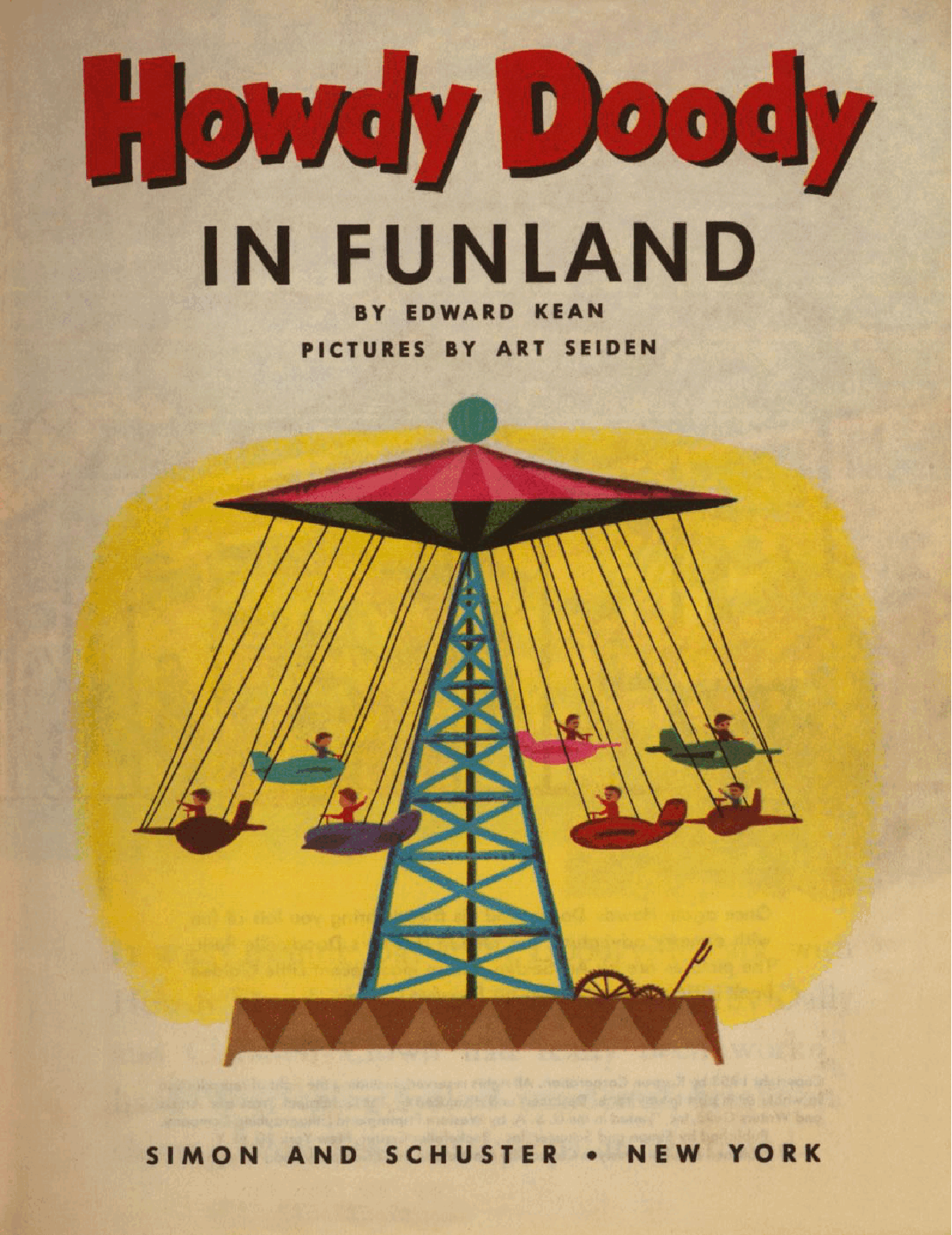 Little Golden Book 0172 - Howdy Doody in Funland.pdf,第2页预览