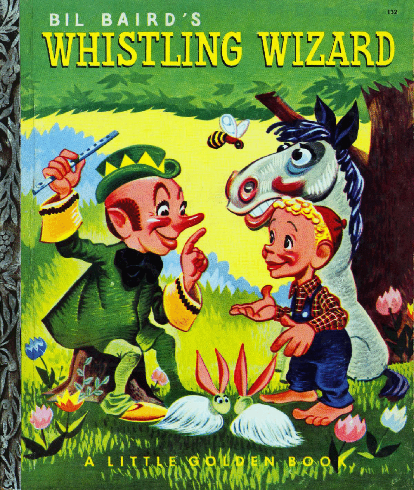 Little Golden Book 0132 - Bil Baid's Whistling Wizard .pdf,第1页预览