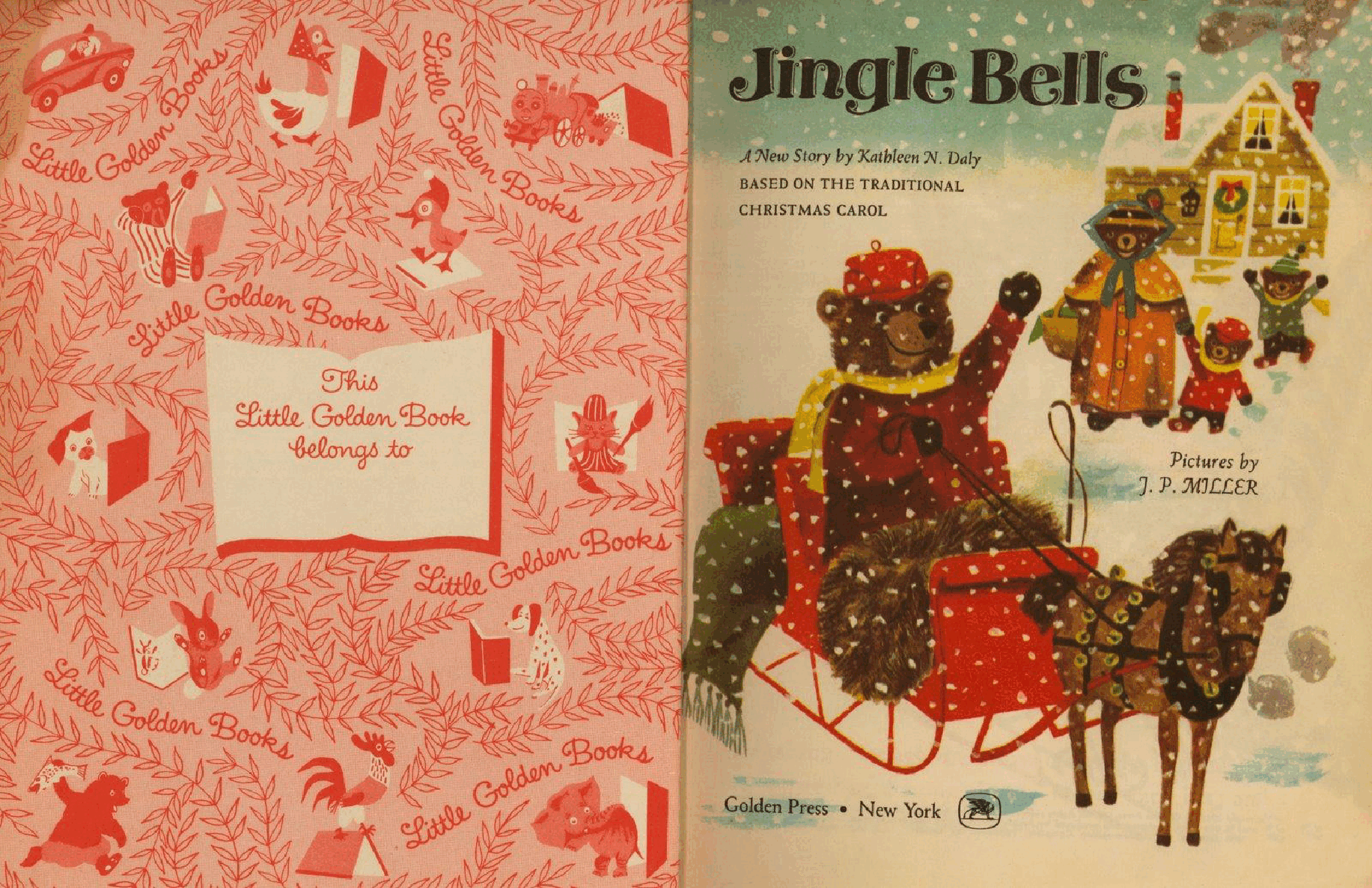 Little Golden Book 0458-9 - Jingle Bells.pdf,第3页预览