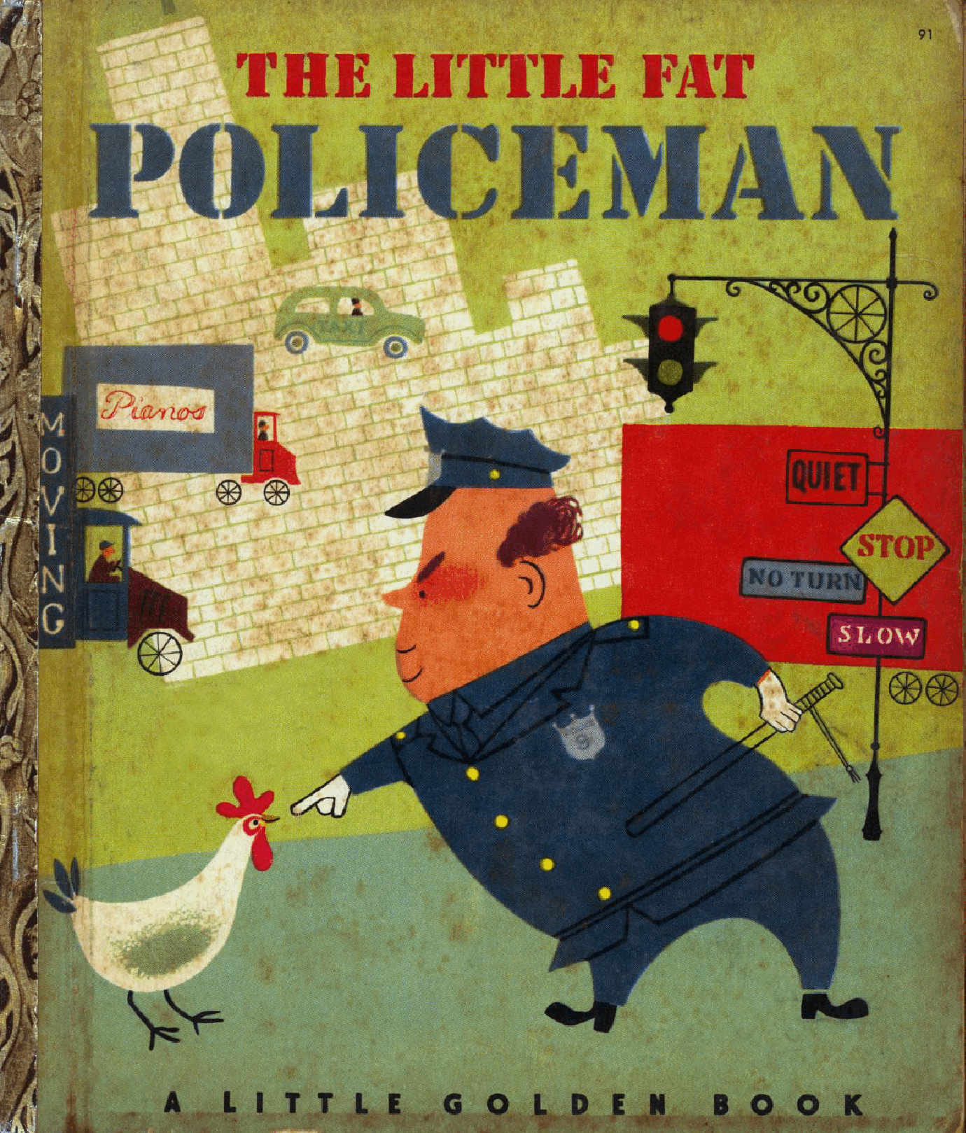 Little Golden Book #0091 - The Little Fat Policeman.pdf,第1页预览