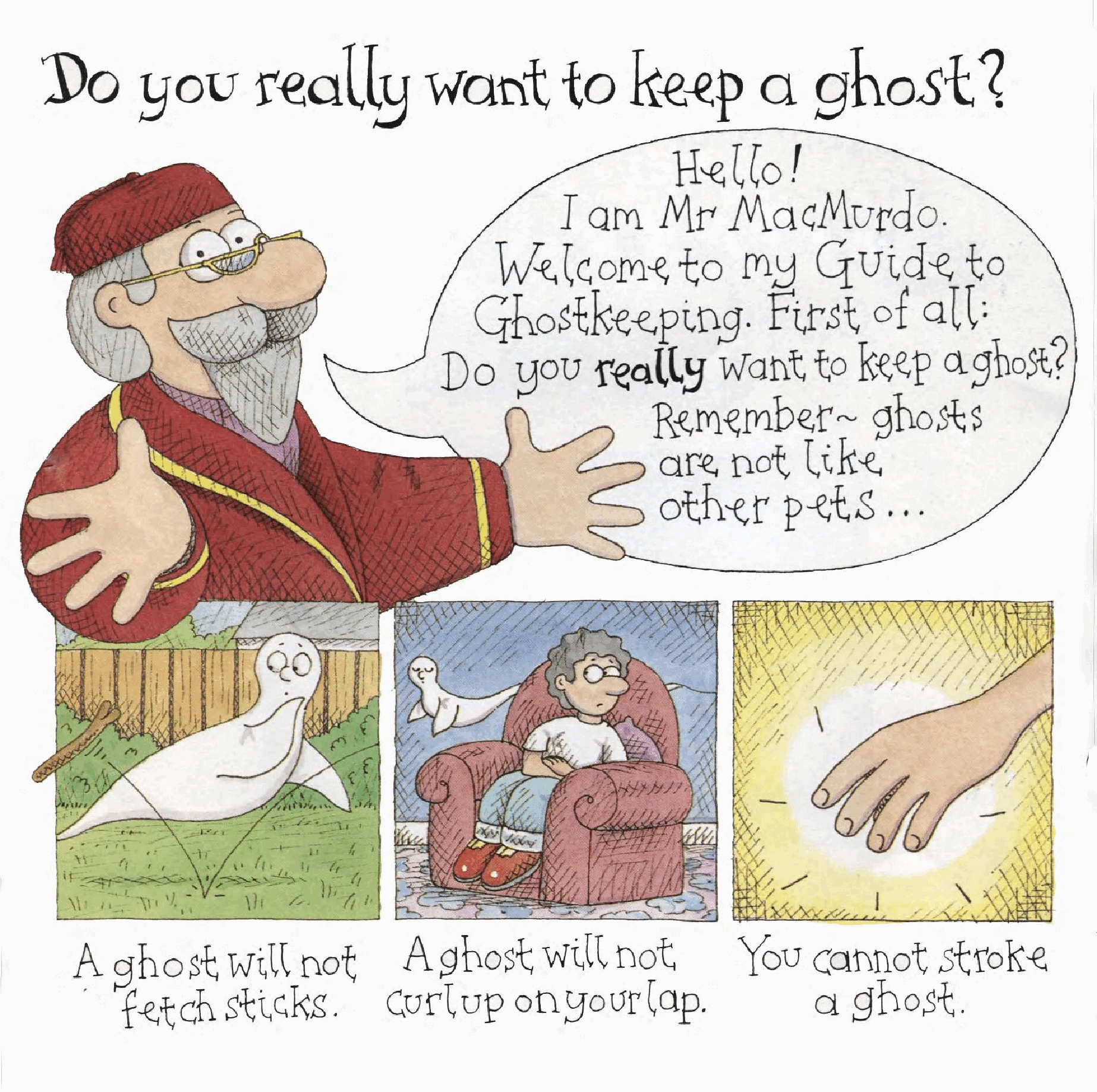 英文绘本:Mr MacMurdo's Guide to Ghostkeeping 1996 CAGO.pdf,第3页预览