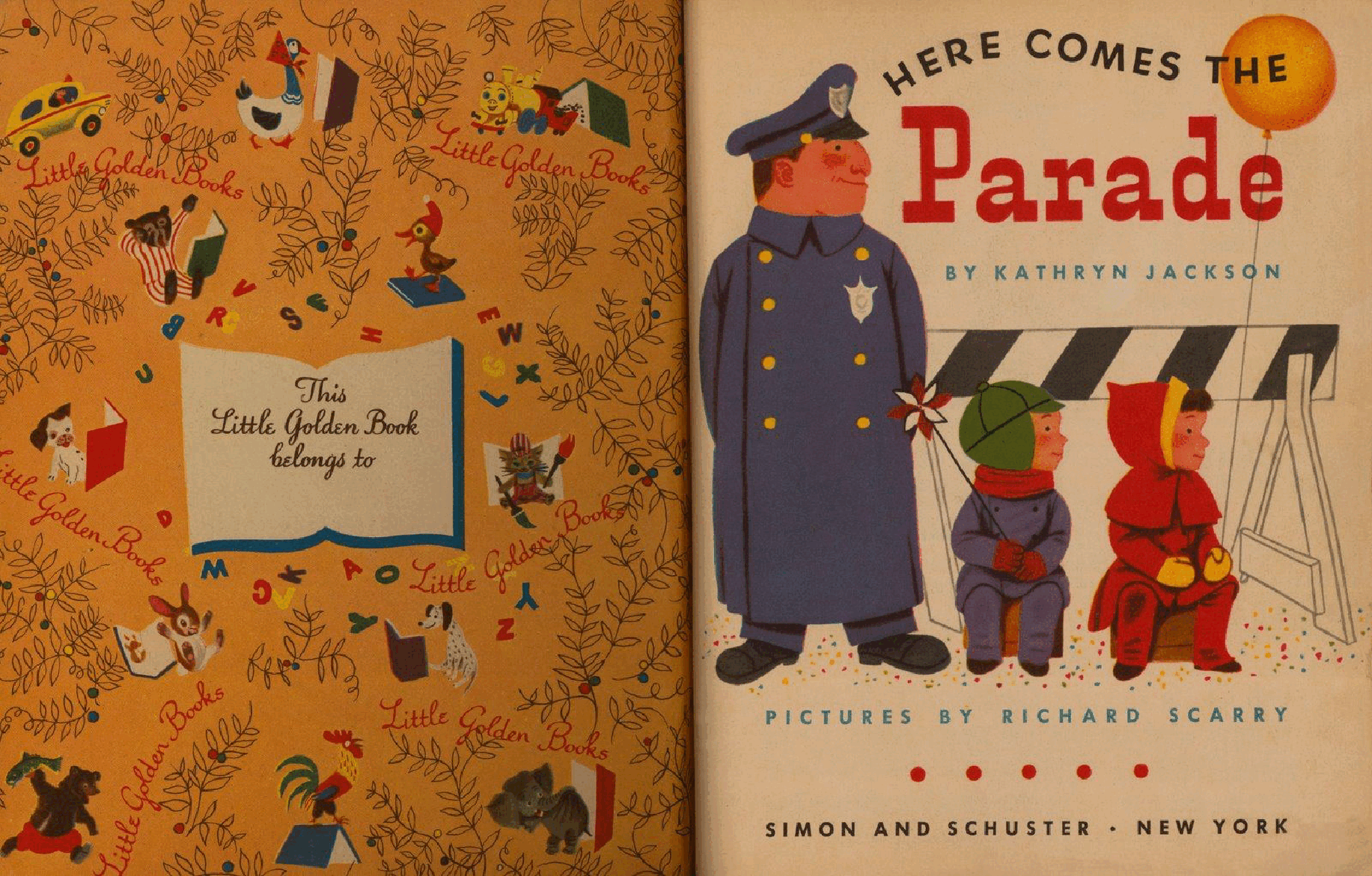 Little Golden Book 0143 - Here Comes The Parade.pdf,第2页预览