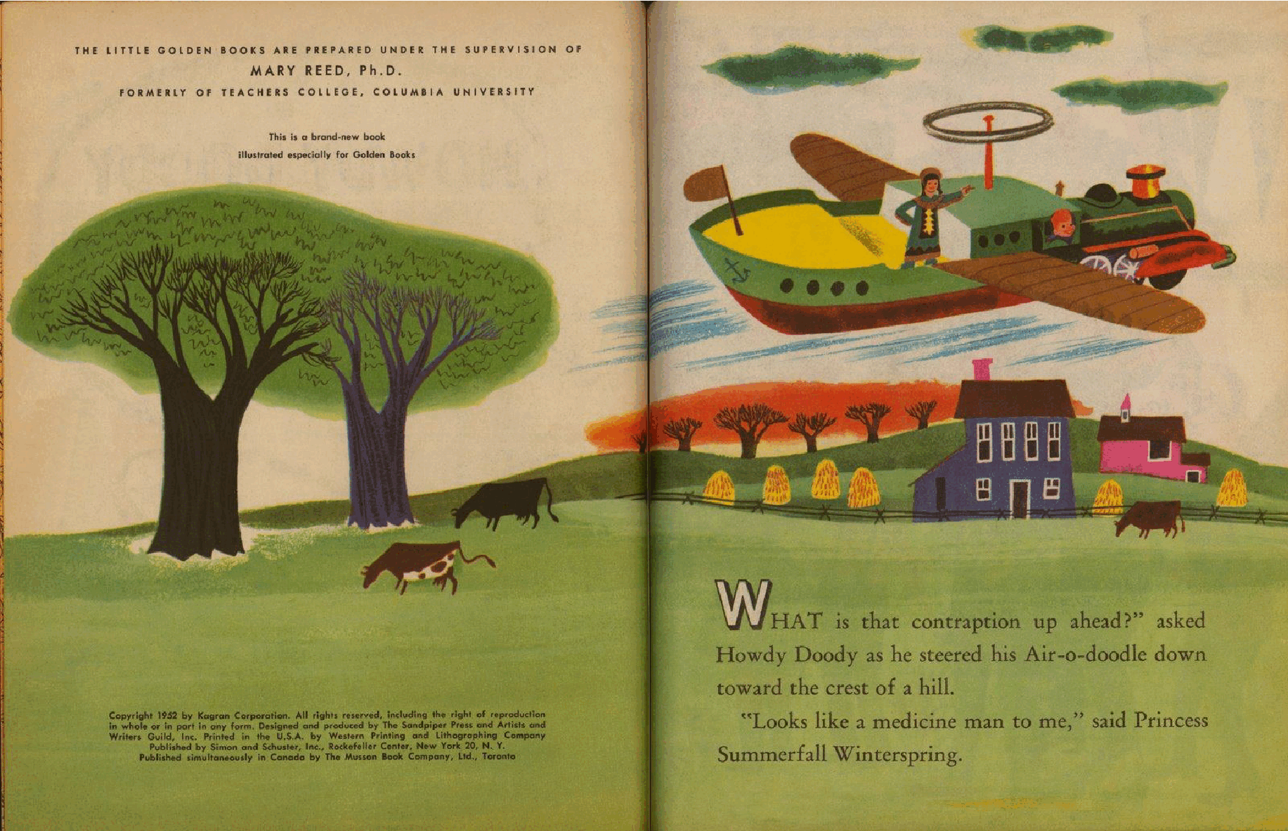 Little Golden Book 0135 - Howdy Doody and the Princess.pdf,第3页预览