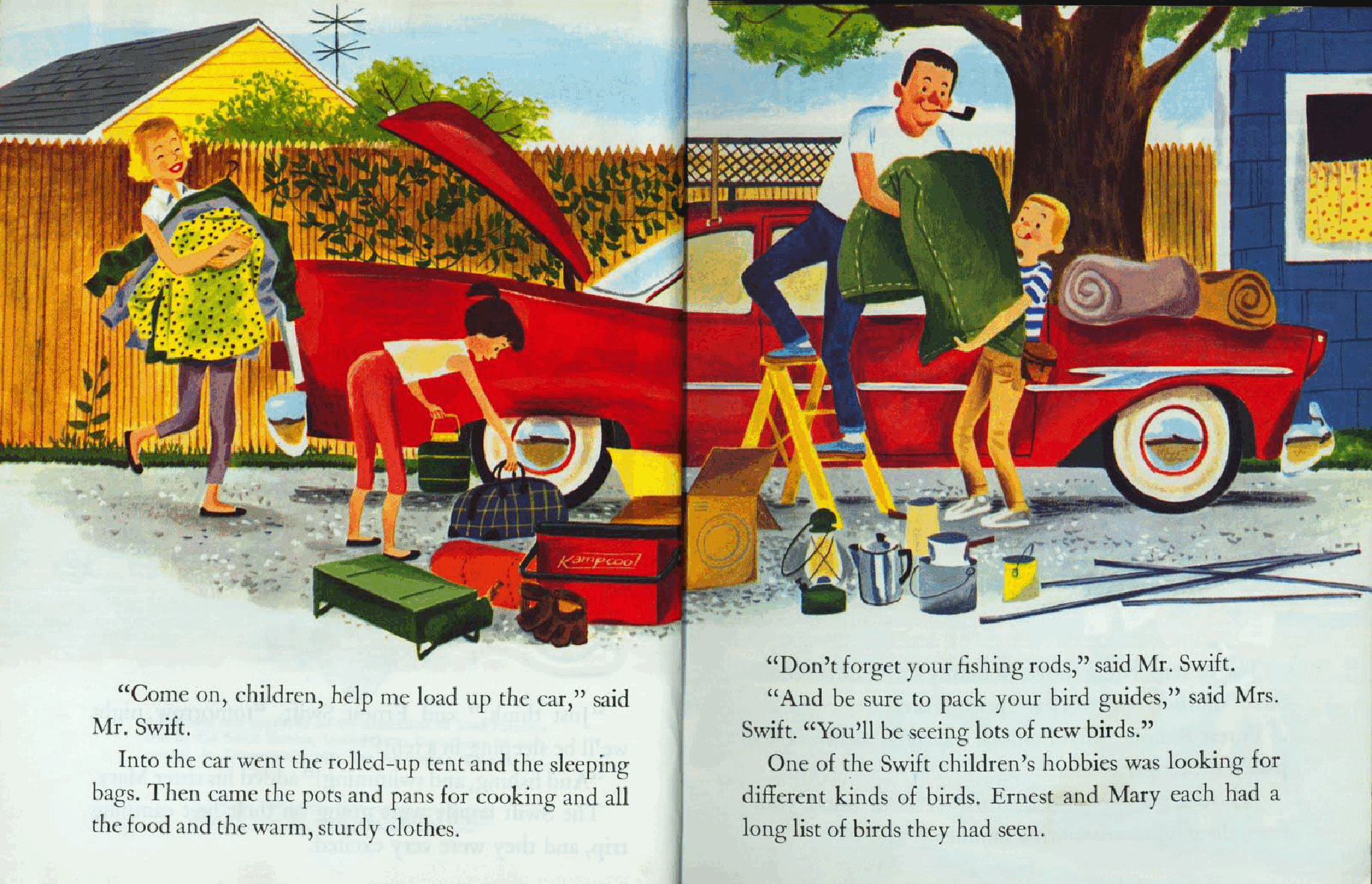 Little Golden Book 0433 - Smokey Bear and the Campers.pdf,第4页预览