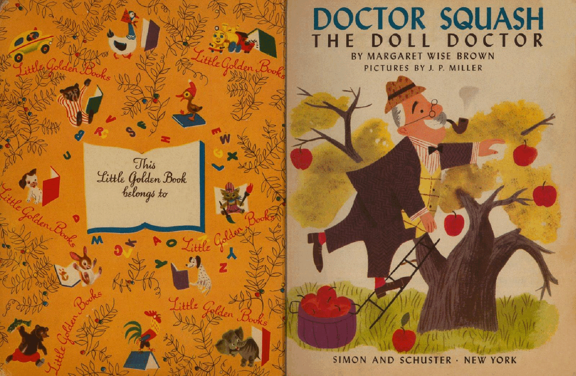 Little Golden Book 0157 - Doctor Squash The Doll Doctor.pdf，第2页预览
