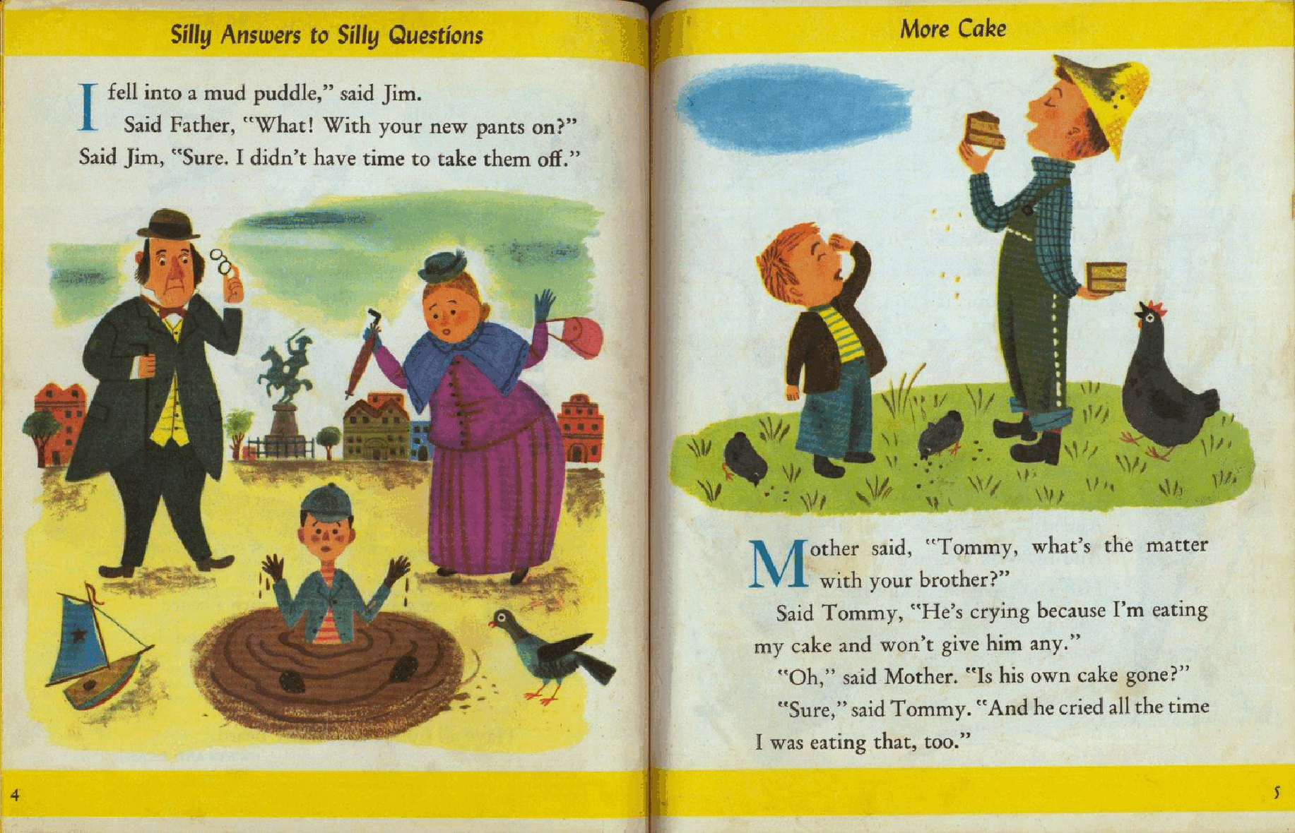 Little Golden Book #0074 - The Little Golden Funny Book (1950) (Freckled Derelict).pdf,第4页预览