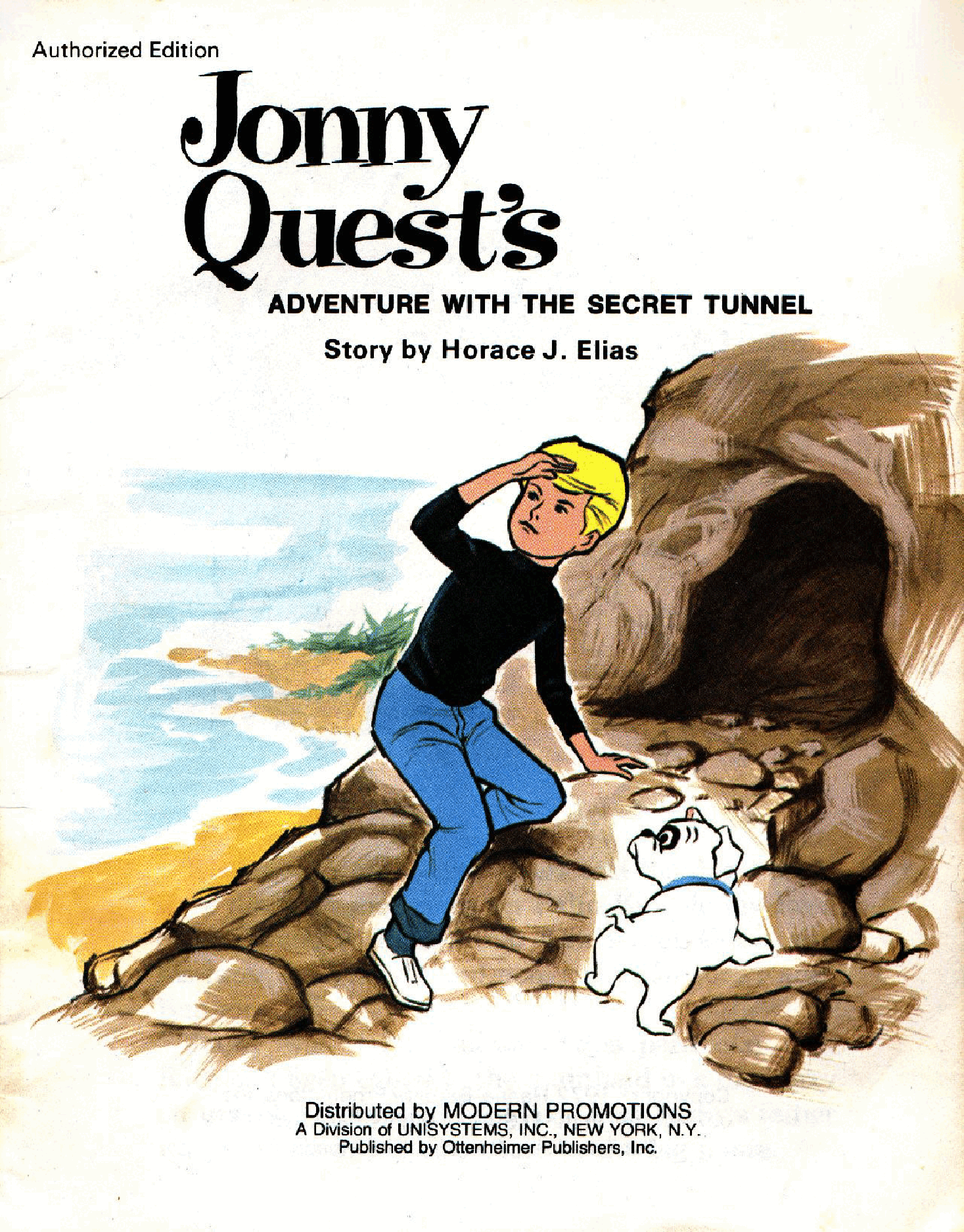 Jonny Quest's Adventure with the Secret Tunnel (1972) Golden Book (Twobyfour).pdf,第3页预览