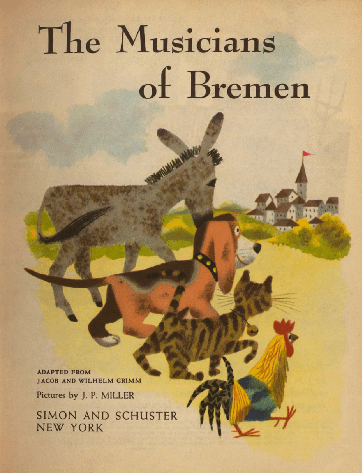 Little Golden Book 0189 - The Musicians of Bremen.pdf,第2页预览
