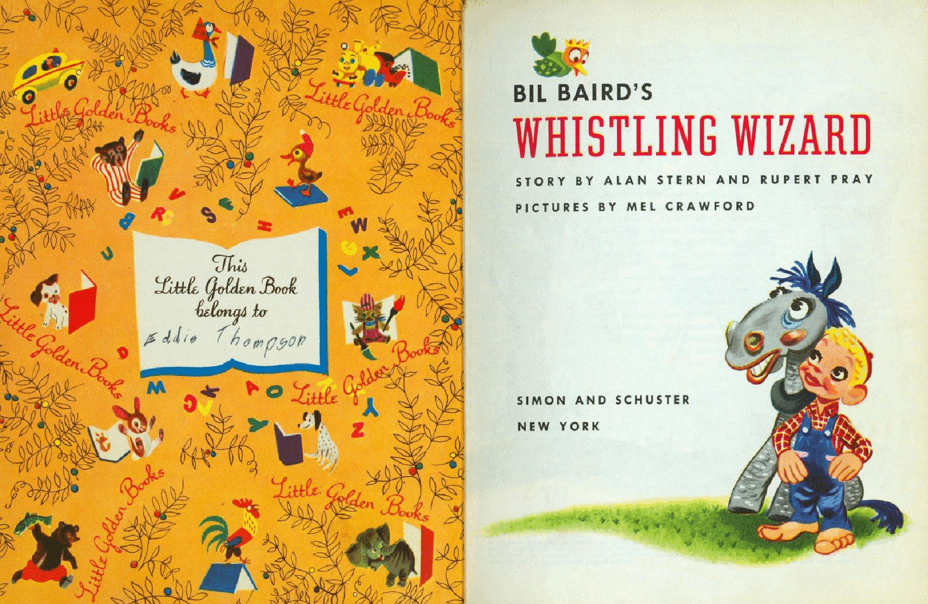 Little Golden Book 0132 - Bil Baid's Whistling Wizard .pdf,第2页预览
