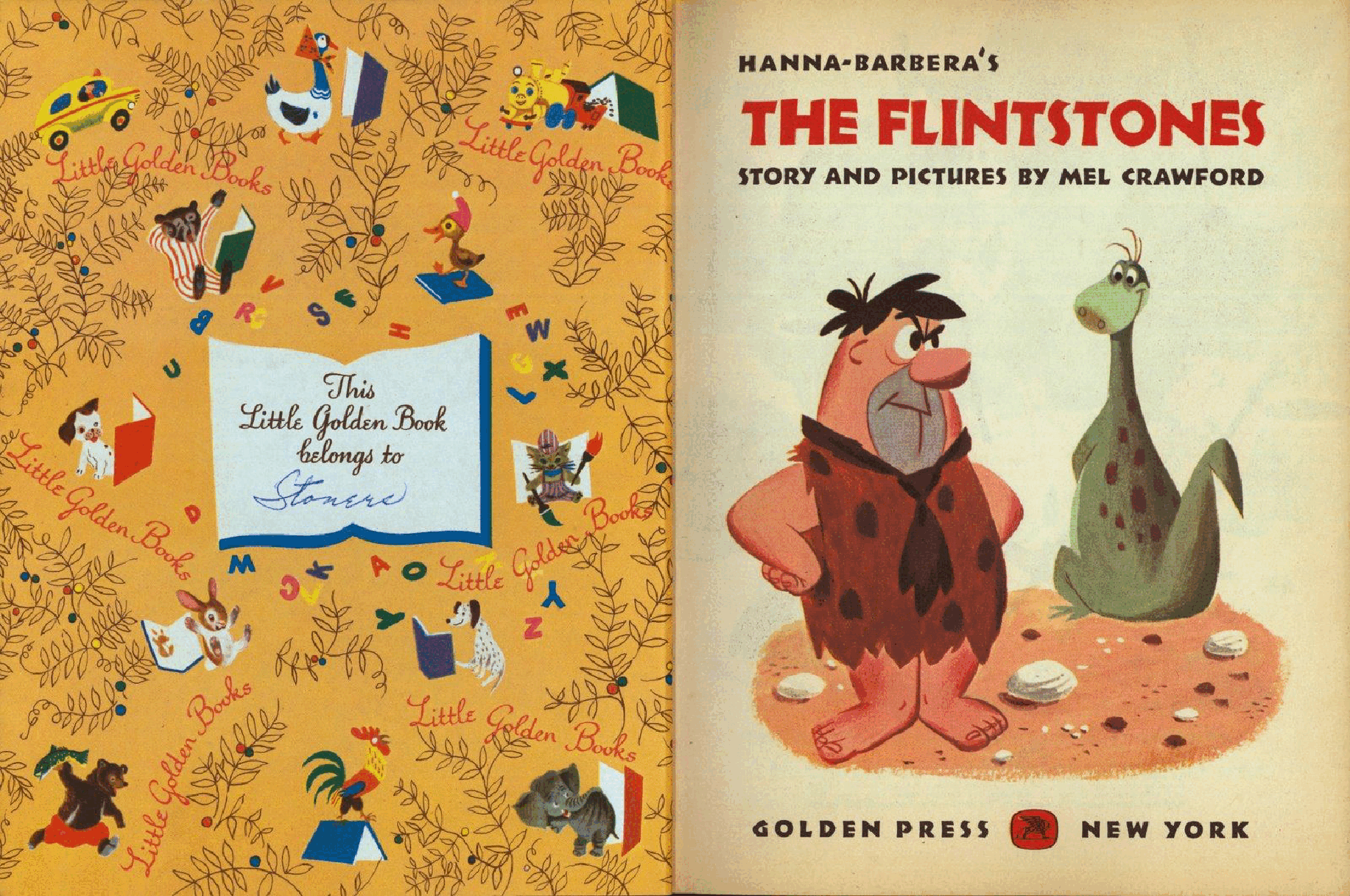 Little Golden Book #0450 - Hanna-Barbera's The Flintstones .pdf,第2页预览