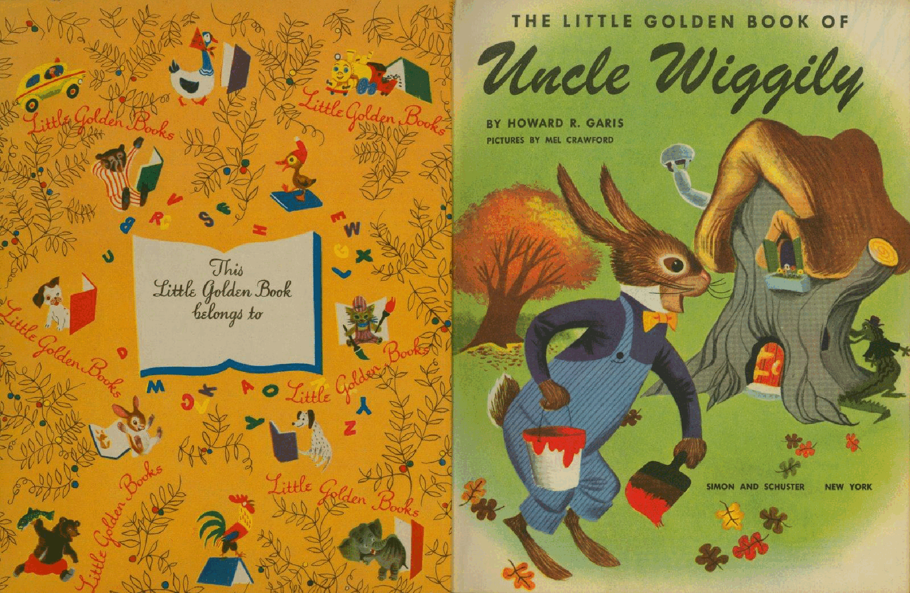 Little Golden Book 0148 - Uncle Wiggily.pdf,第2页预览