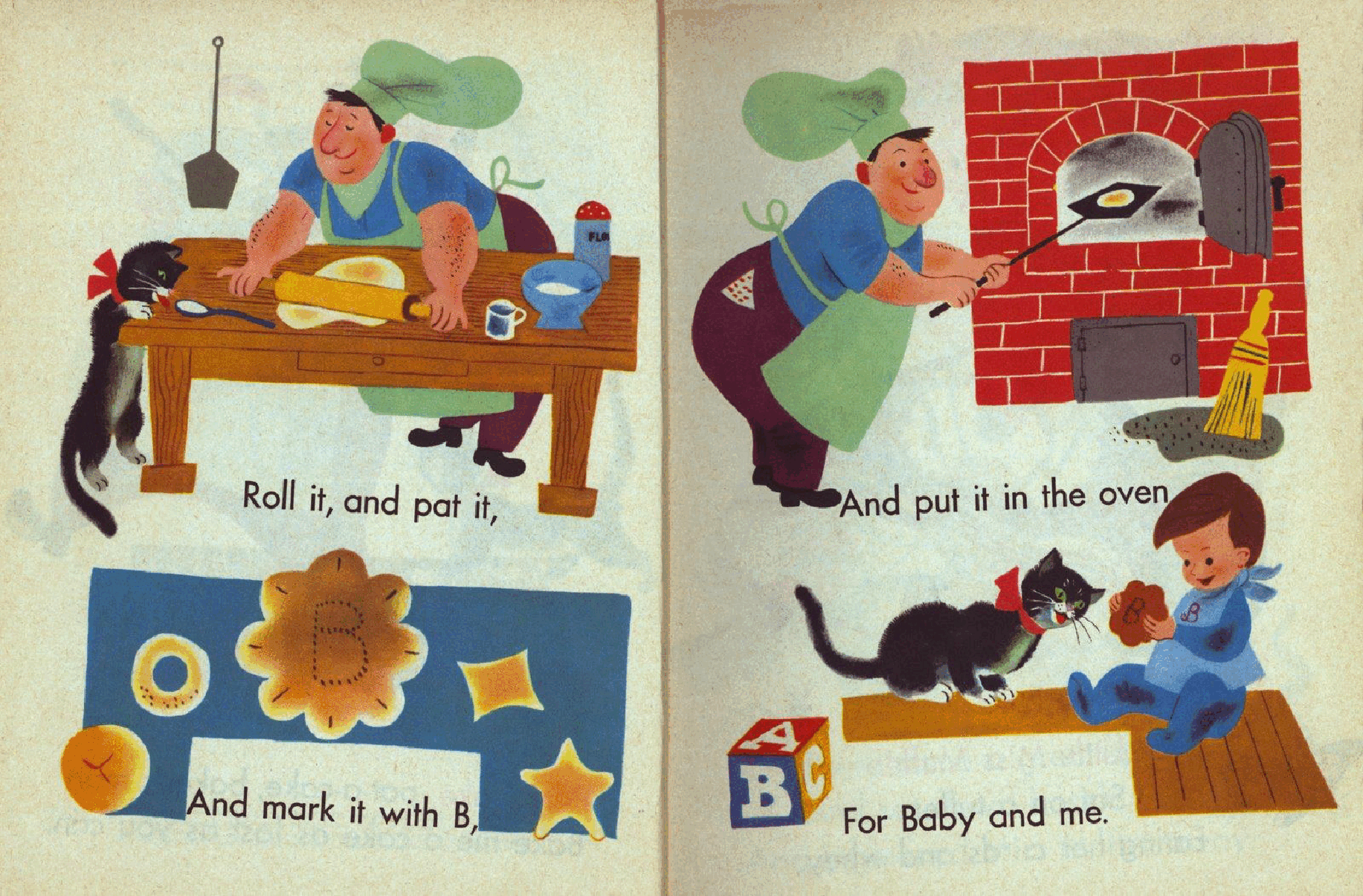 Little Golden Book #0303 - Baby's Mother Goose - PAT-A-CAKE .pdf,第4页预览