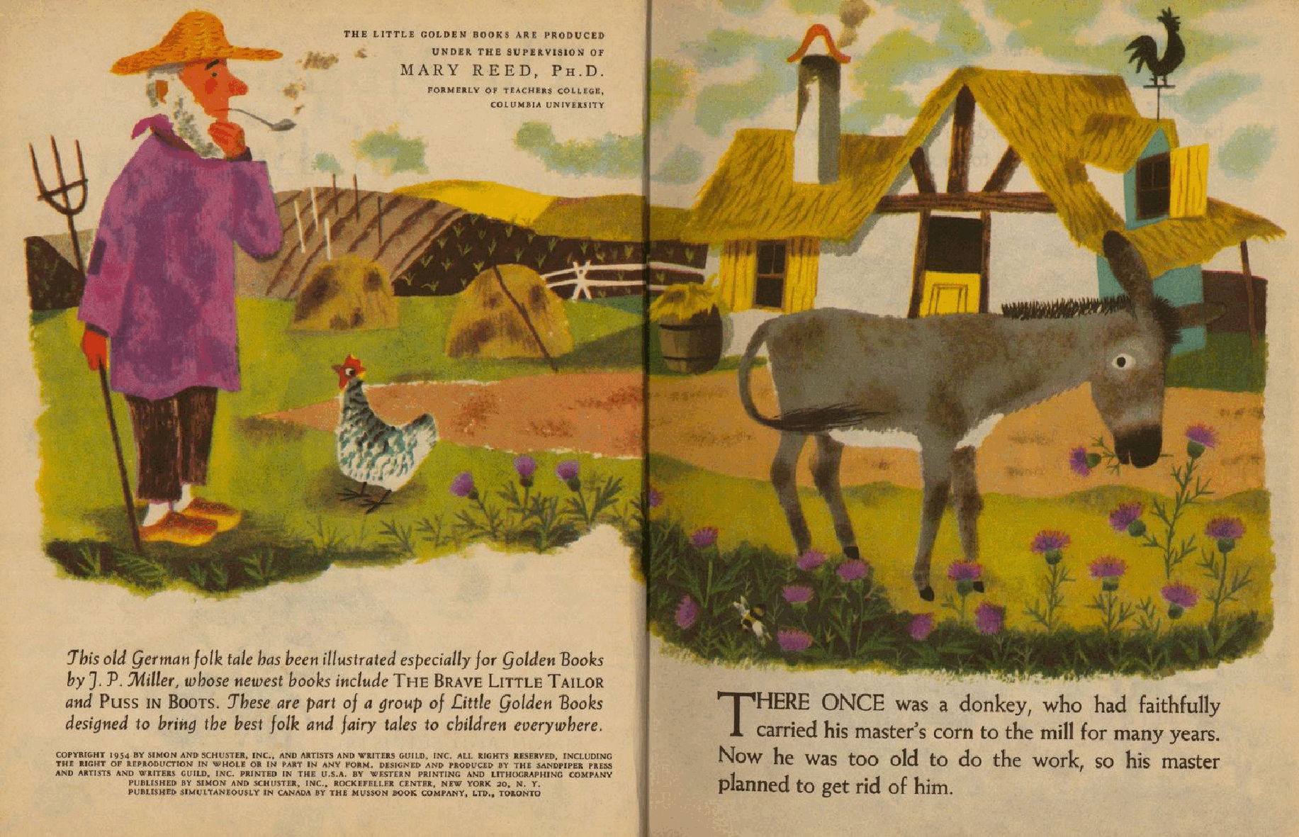 Little Golden Book 0189 - The Musicians of Bremen.pdf,第3页预览