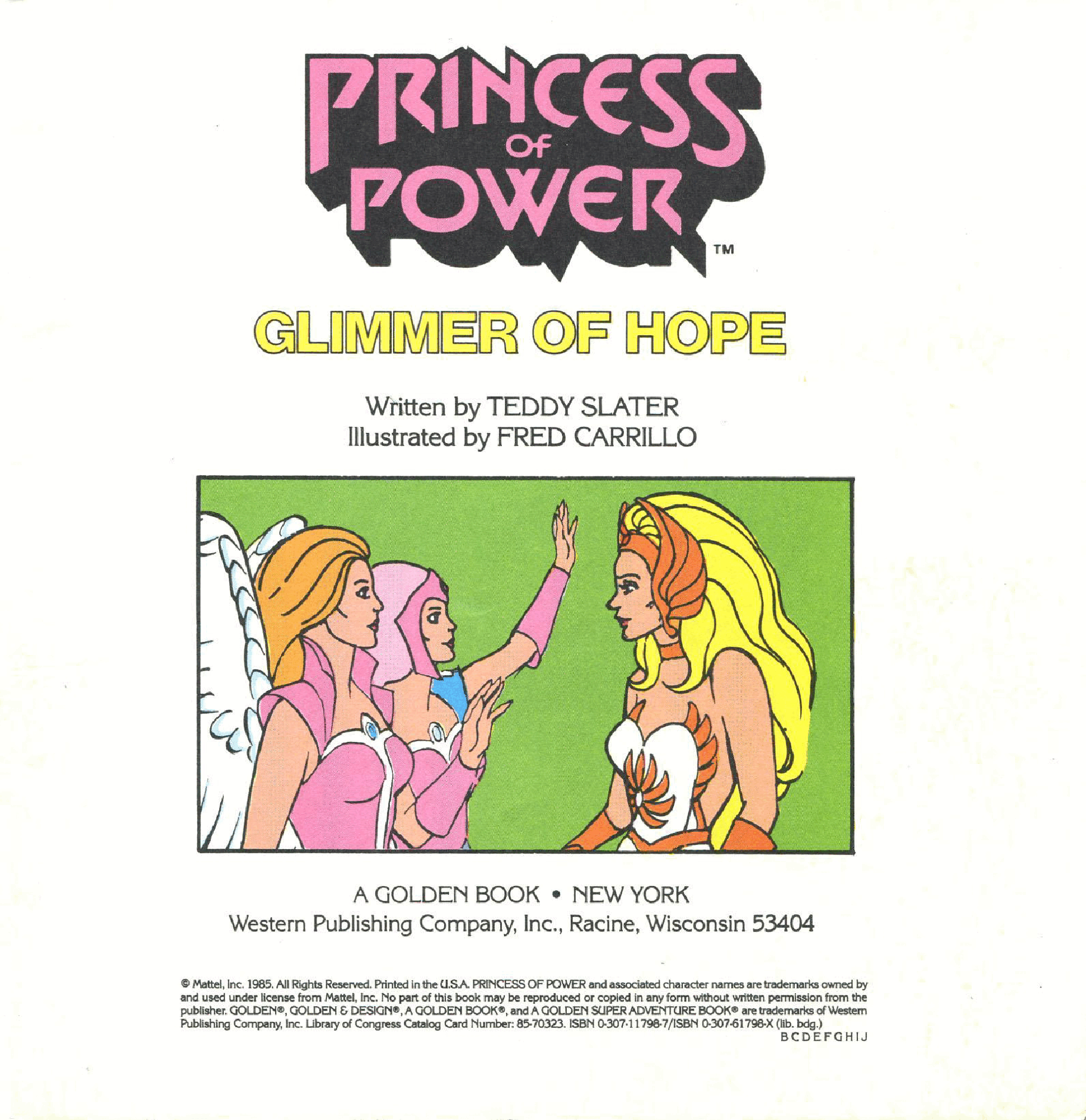 英文绘本:Princess of Power - Glimmer of Hope .pdf,第2页预览