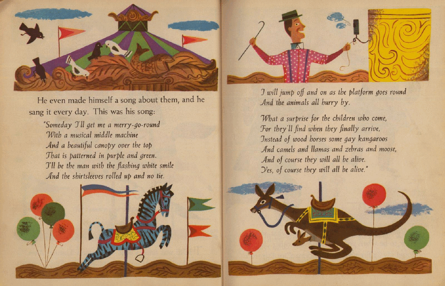 Little Golden Book 0087 - The Marvelous Merry-Go-Round .pdf,第4页预览
