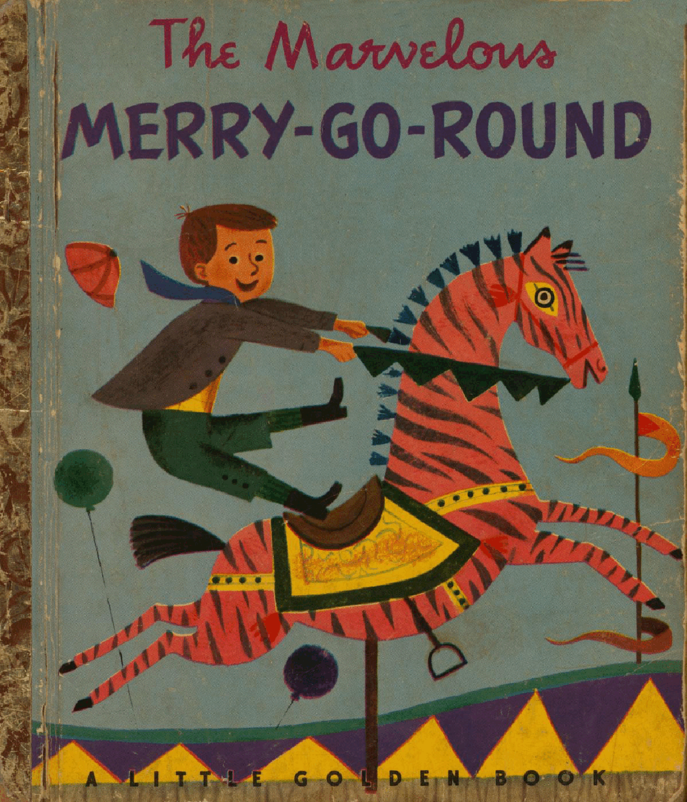 Little Golden Book 0087 - The Marvelous Merry-Go-Round .pdf,第1页预览