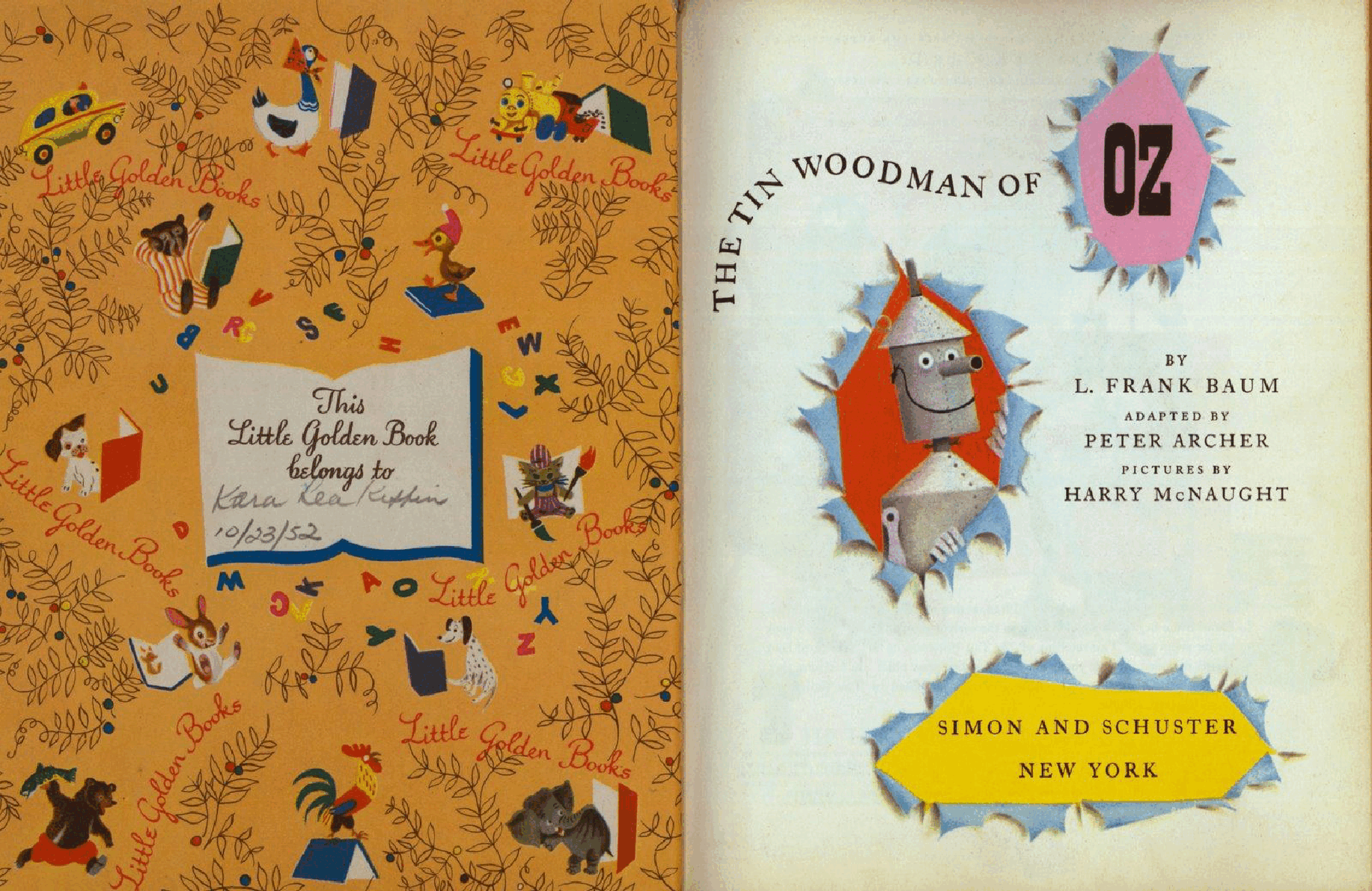 Little Golden Book #0159 - The Tin Woodman of Oz .pdf,第2页预览