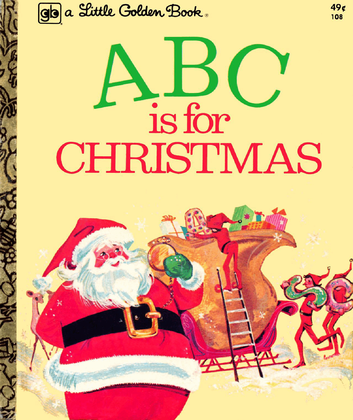 Little Golden Book 108 ABC Is For Christmas.pdf,第1页预览