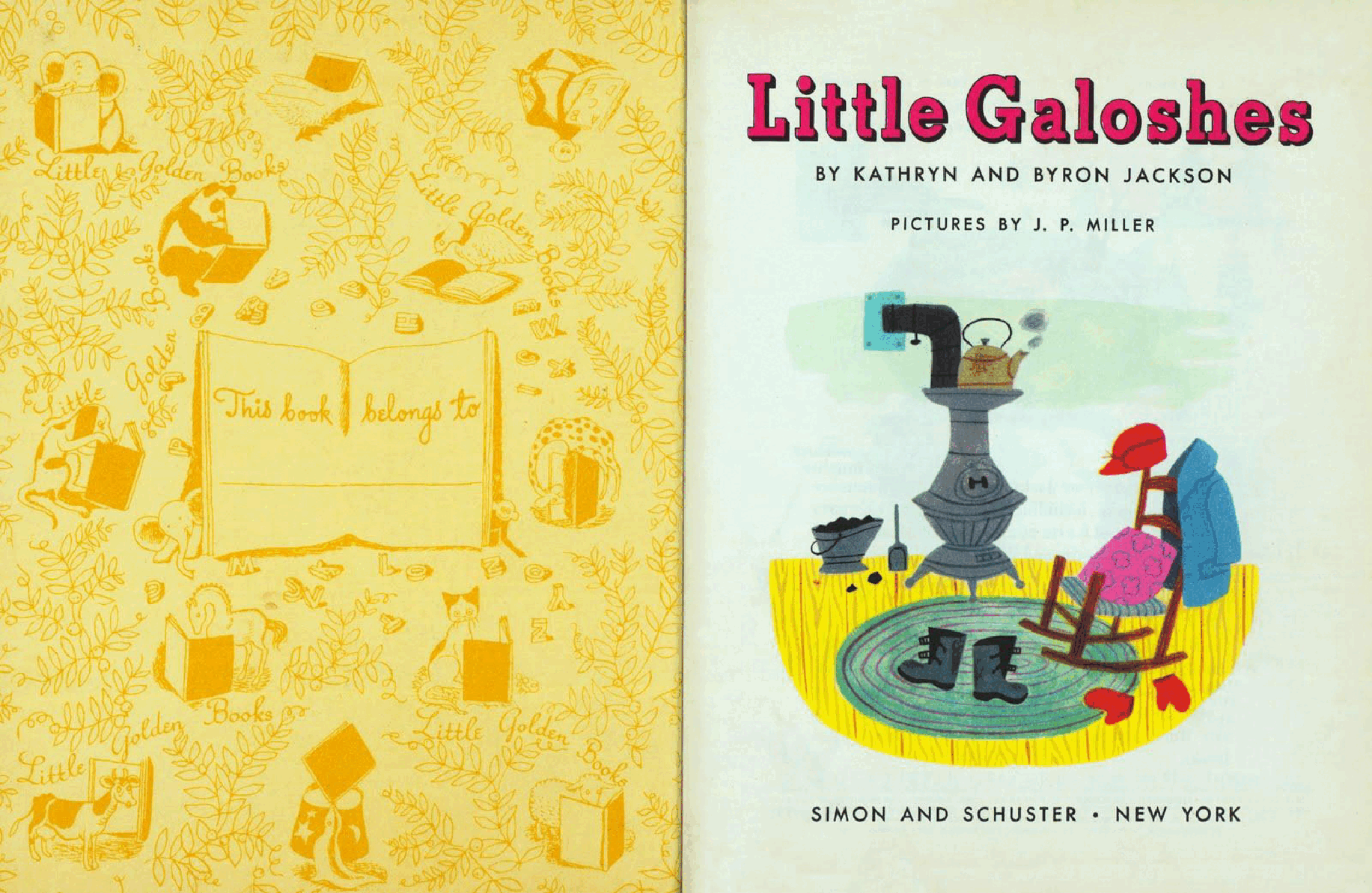 Little Golden Book 0068 - Little Galoshes.pdf,第2页预览