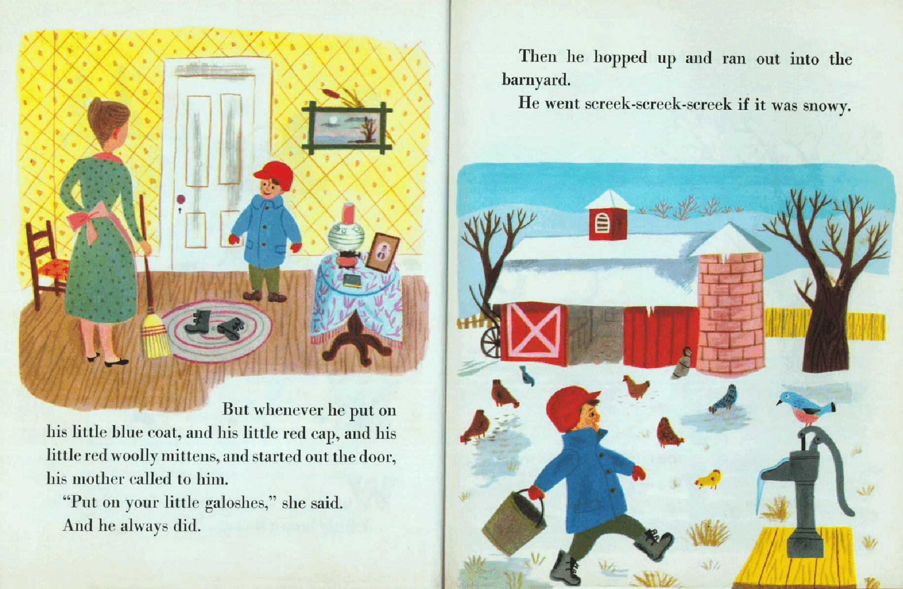 Little Golden Book 0068 - Little Galoshes.pdf,第4页预览