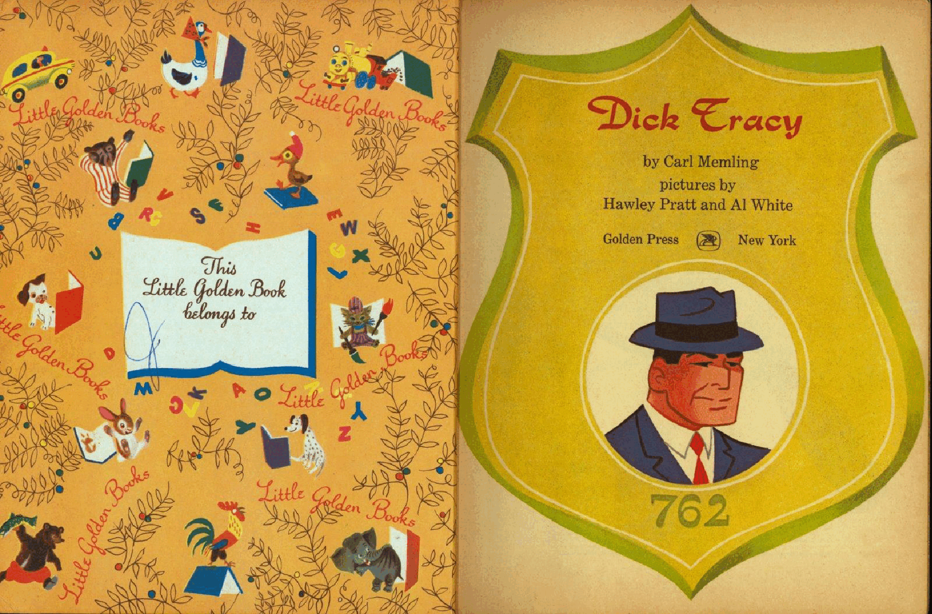 Little Golden Book #0497 - Dick Tracy.pdf,第2页预览