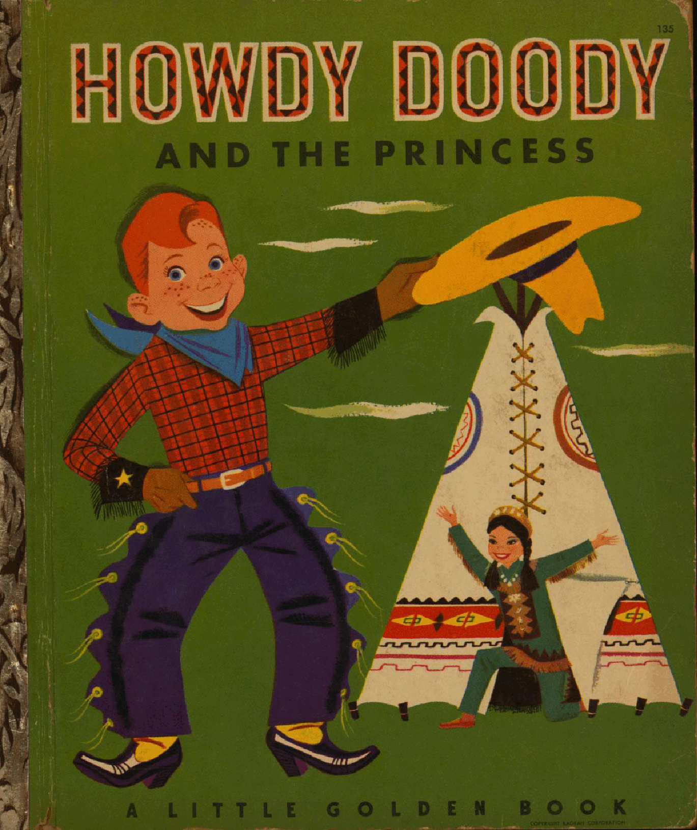 Little Golden Book 0135 - Howdy Doody and the Princess.pdf,第1页预览