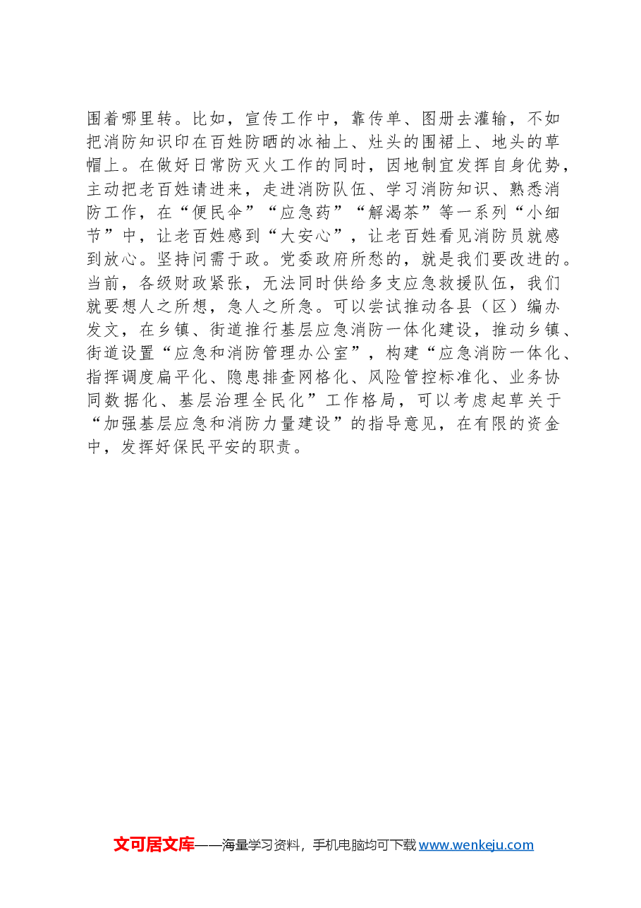 消防救援队伍调研工作报告.docx，第3页预览