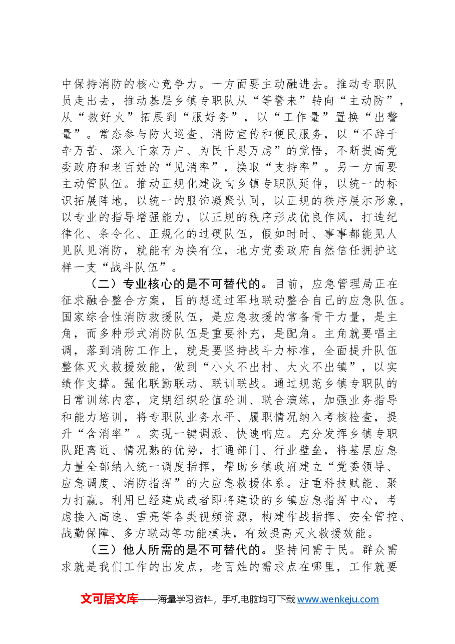 消防救援队伍调研工作报告.docx，第2页预览