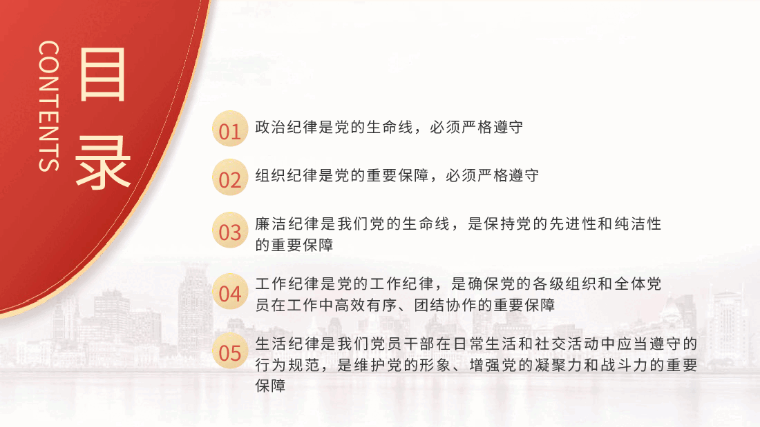 党纪学习教育党课:严明党的纪律规矩展现新时代干部风貌ppt(讲稿与PPT同名).pptx,第3页预览