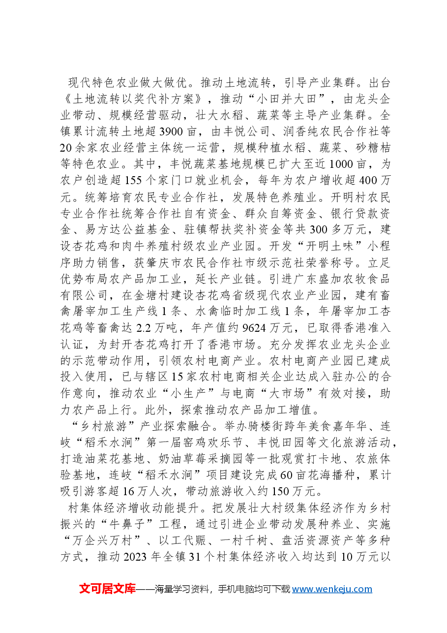 2024年南丰镇政府工作报告.docx,第3页预览