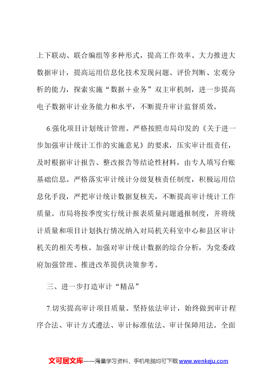 市审计机关2024年审计综合法治工作要点.docx，第4页预览