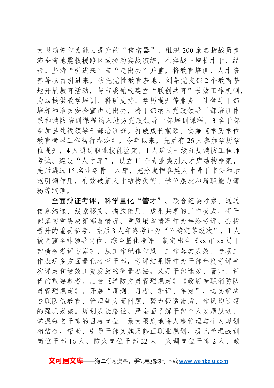推进人才队伍建设工作亮点总结.docx,第2页预览