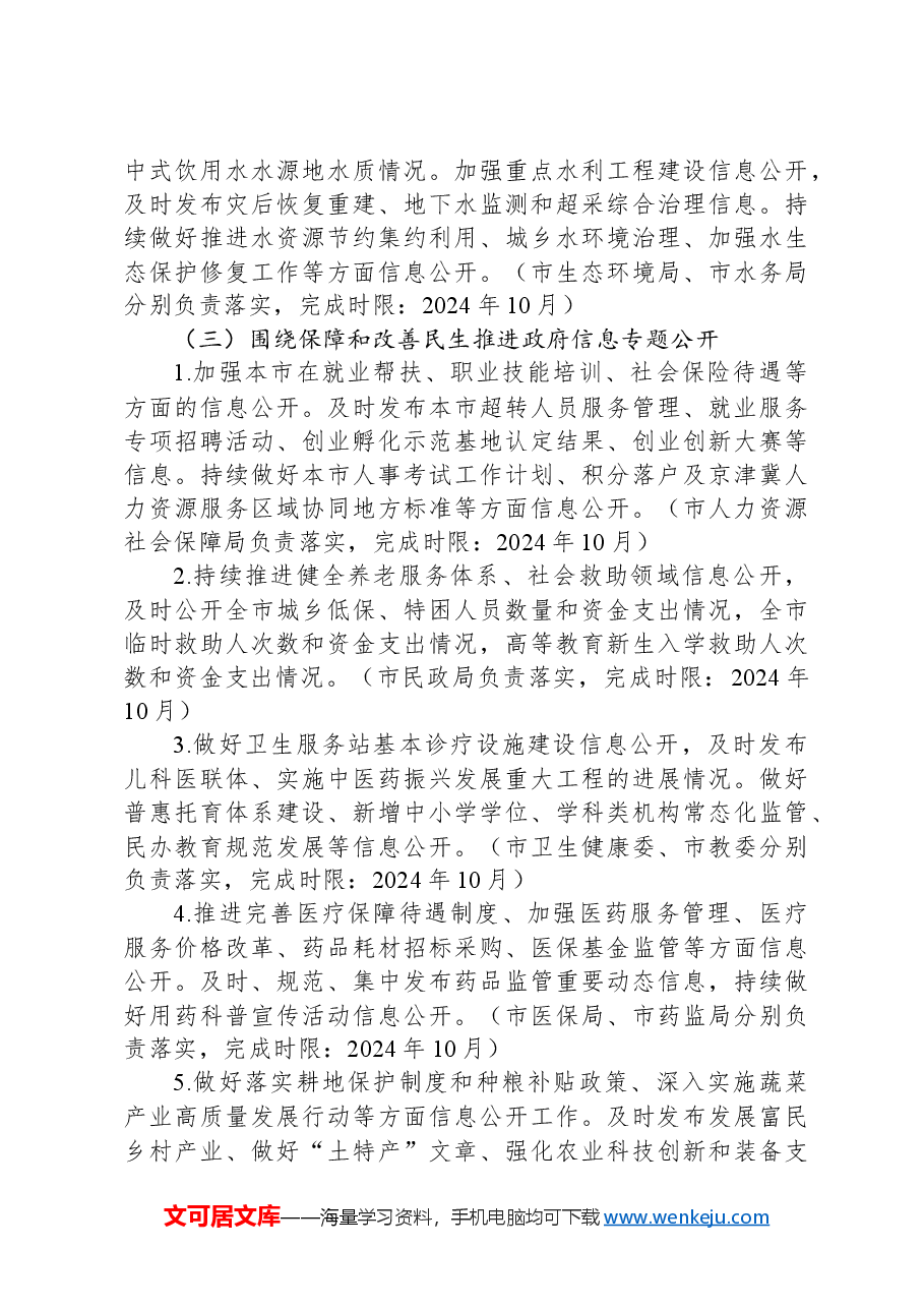 2024年XX市政务公开工作要点.docx,第4页预览